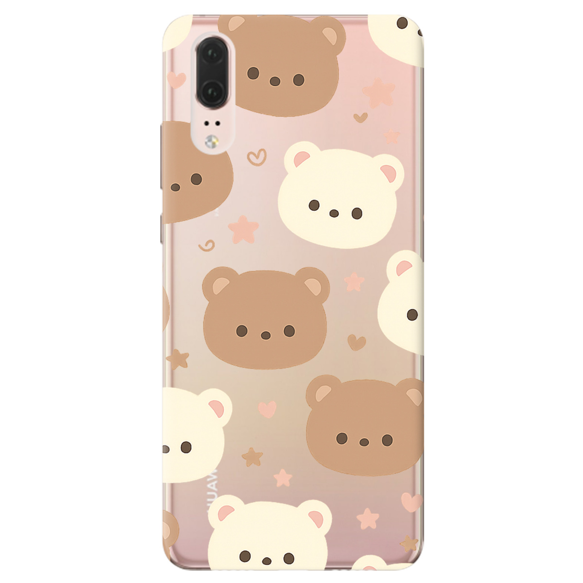 Чехол для Huawei P20 Плюшевые мишки - фото 1 - Чехлы для телефонов