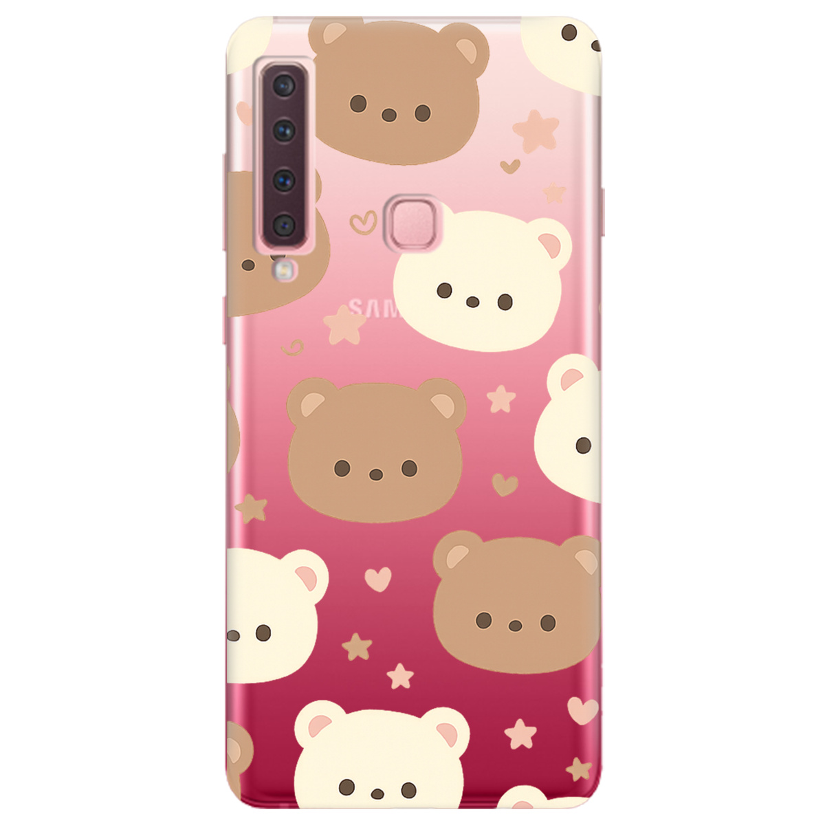 Чехол для Samsung Galaxy A9 2018 Плюшевые мишки - фото 1 - Чехлы для телефонов