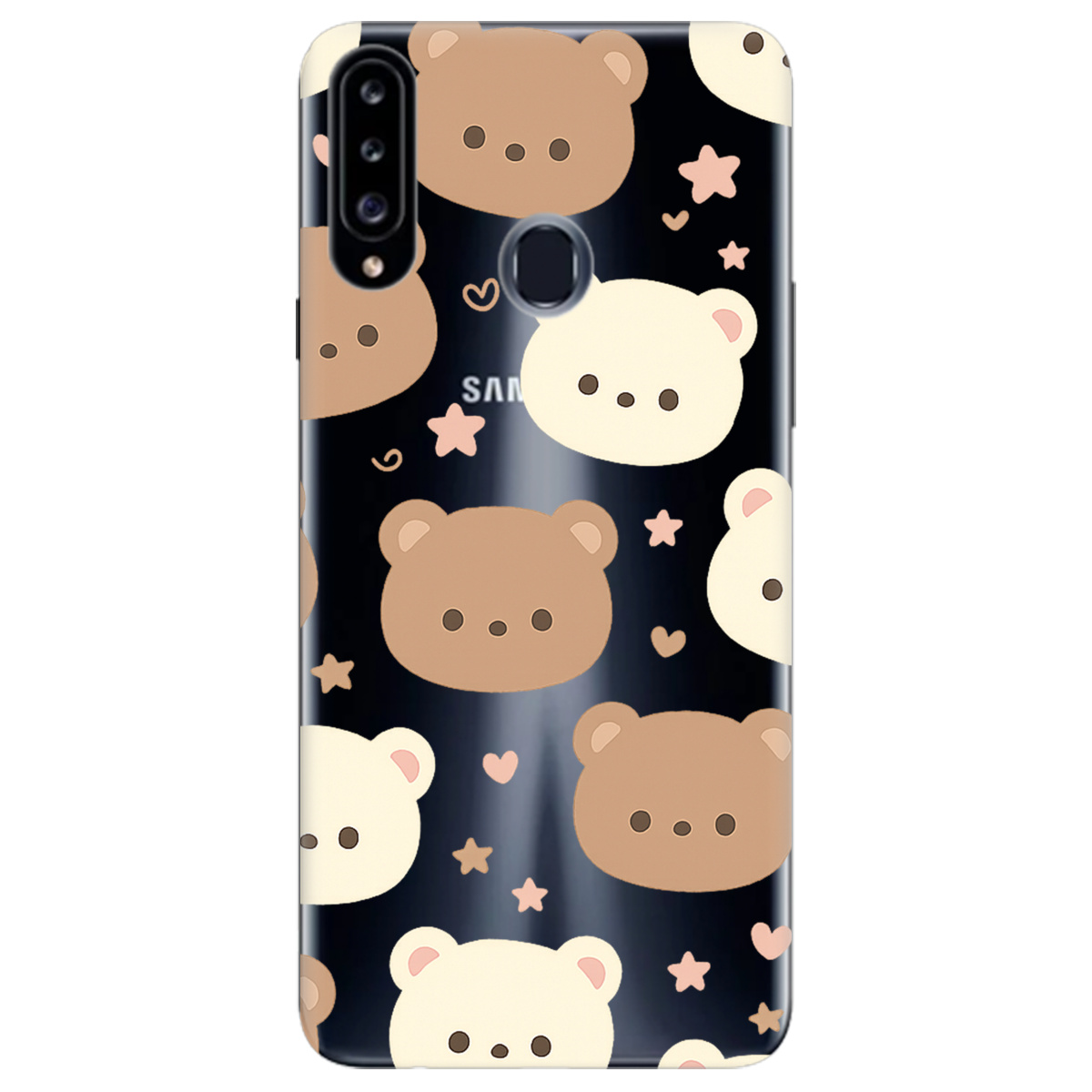 Чохол для Samsung Galaxy A20s Плюшеві ведмедики - фото 1 - Чохли для телефонів