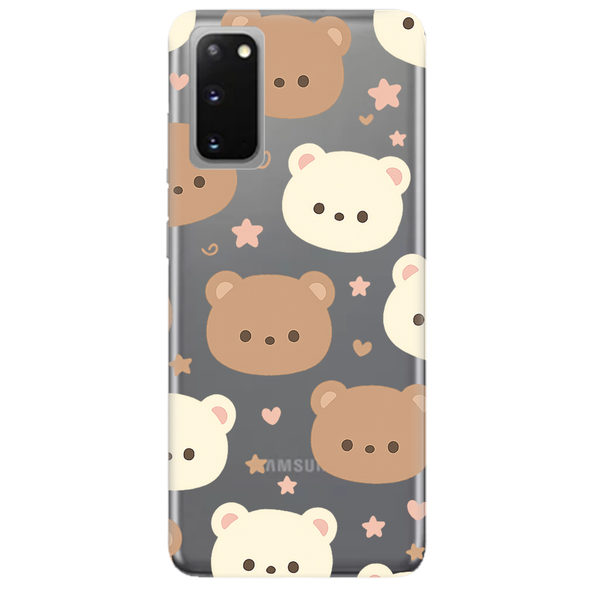 Чохол для Samsung Galaxy S20 Плюшеві ведмедики - фото 1 - Чохли для телефонів
