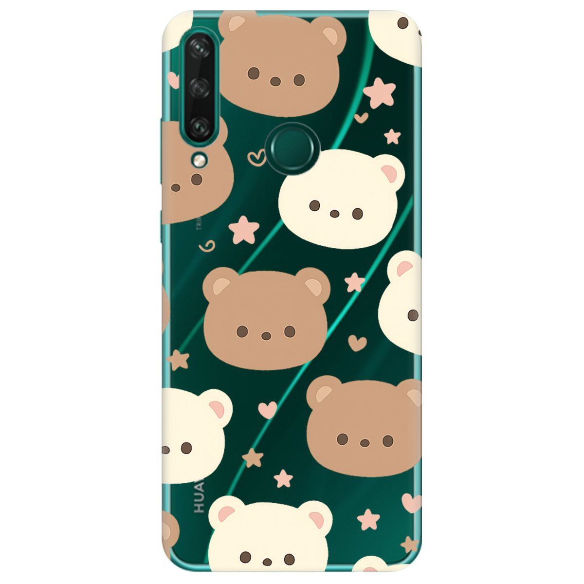Чехол для Huawei Y6p Плюшевые мишки - фото 1 - Чехлы для телефонов