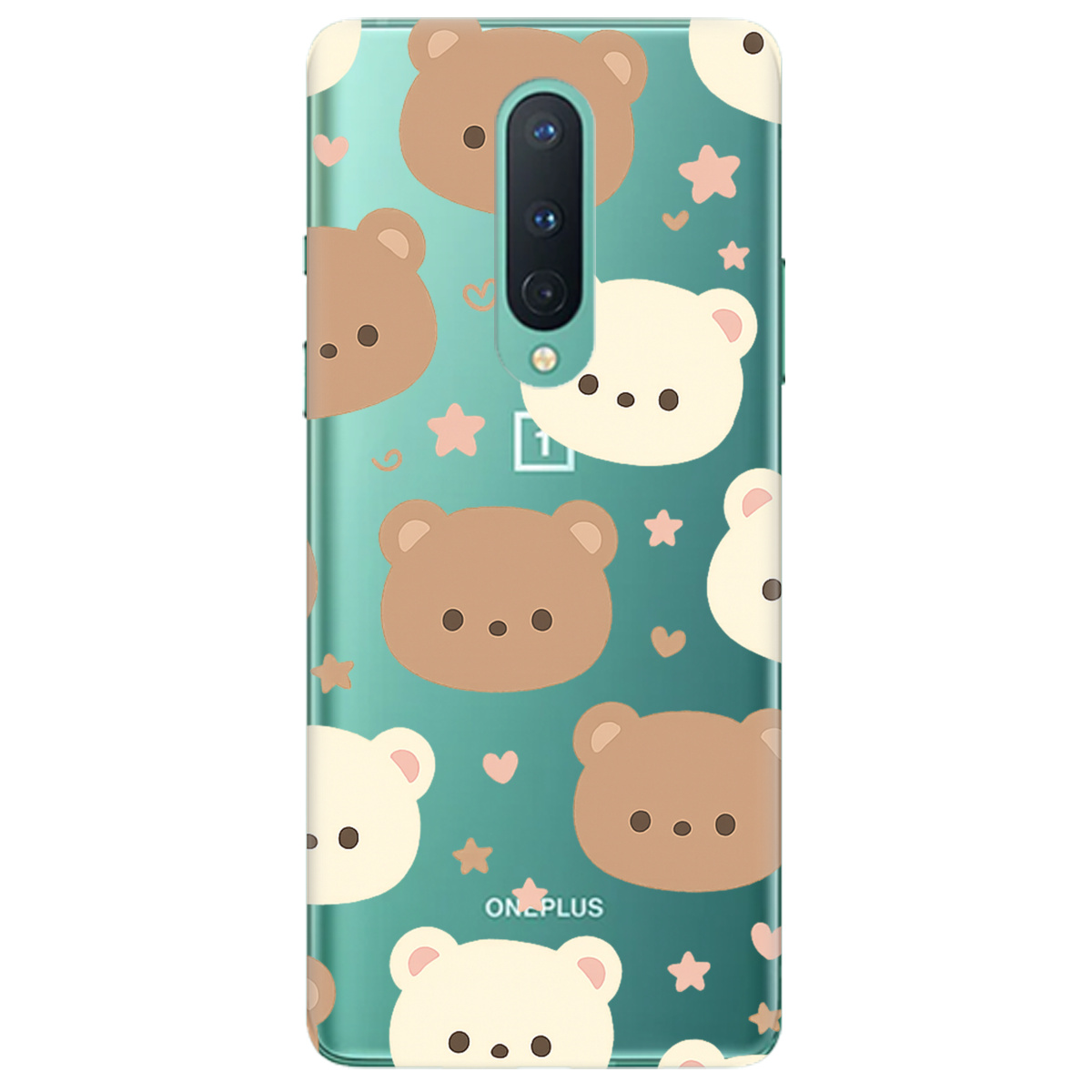 Чехол для OnePlus 8 Плюшевые мишки - фото 1 - Чехлы для телефонов