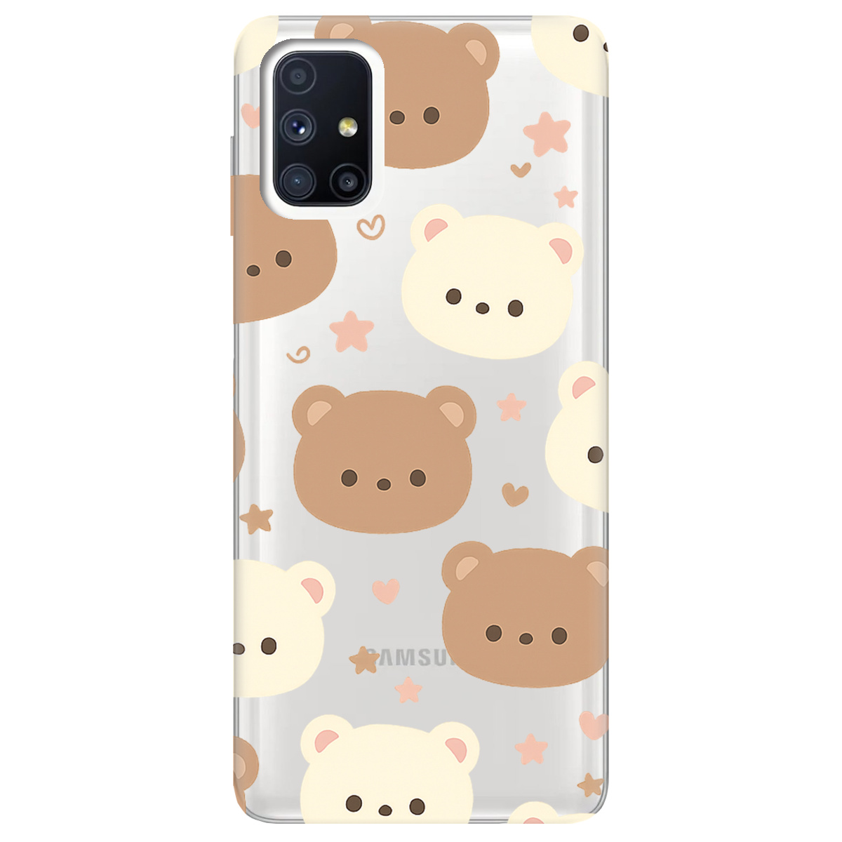 Чехол для Samsung Galaxy M51 Плюшевые мишки - фото 1 - Чехлы для телефонов
