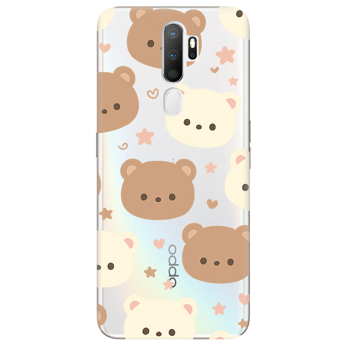 Чехол для Oppo A5 2020/A9 2020 Плюшевые мишки - фото 1 - Чехлы для телефонов