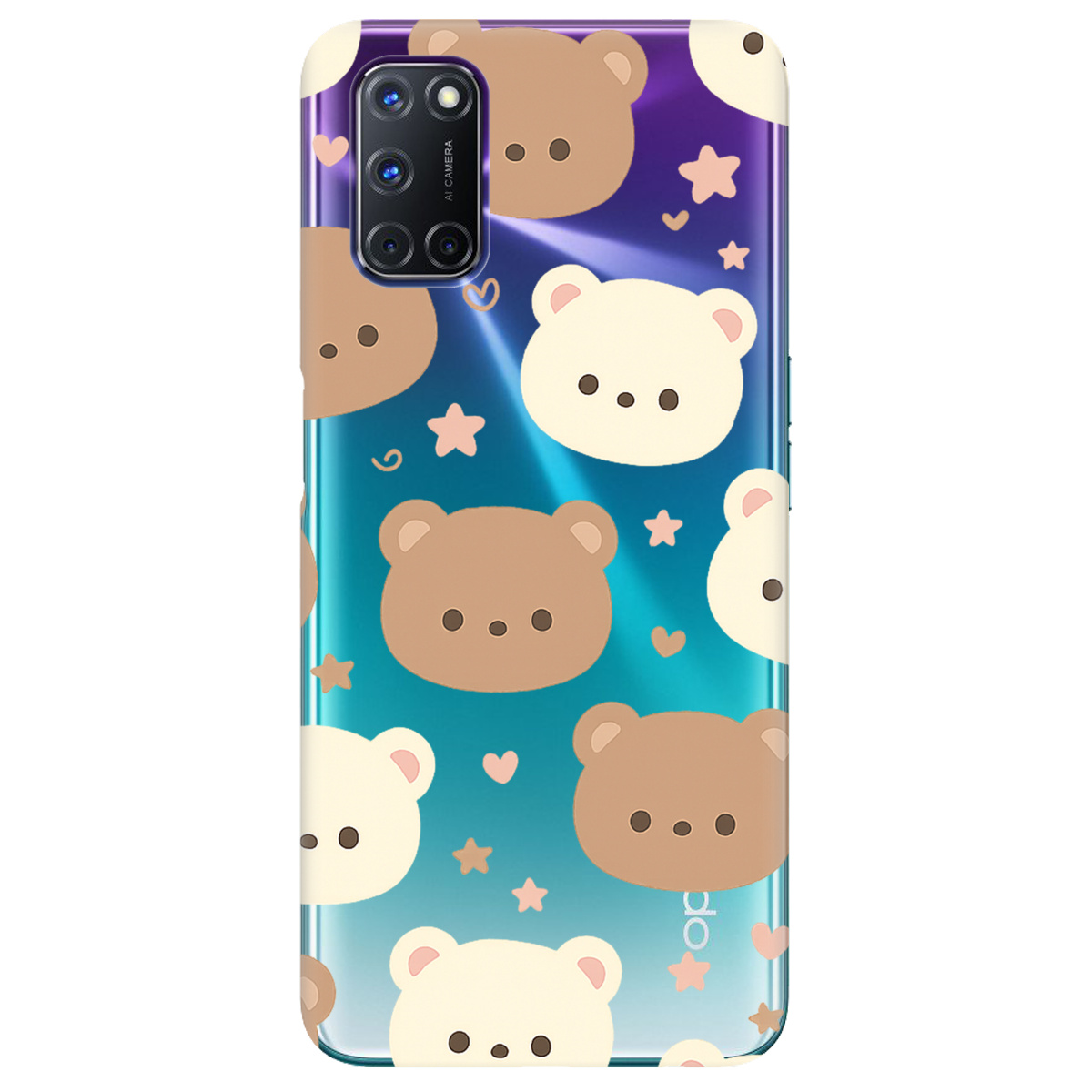Чехол для Oppo A52/ A72/ A92 Плюшевые мишки - фото 1 - Чехлы для телефонов