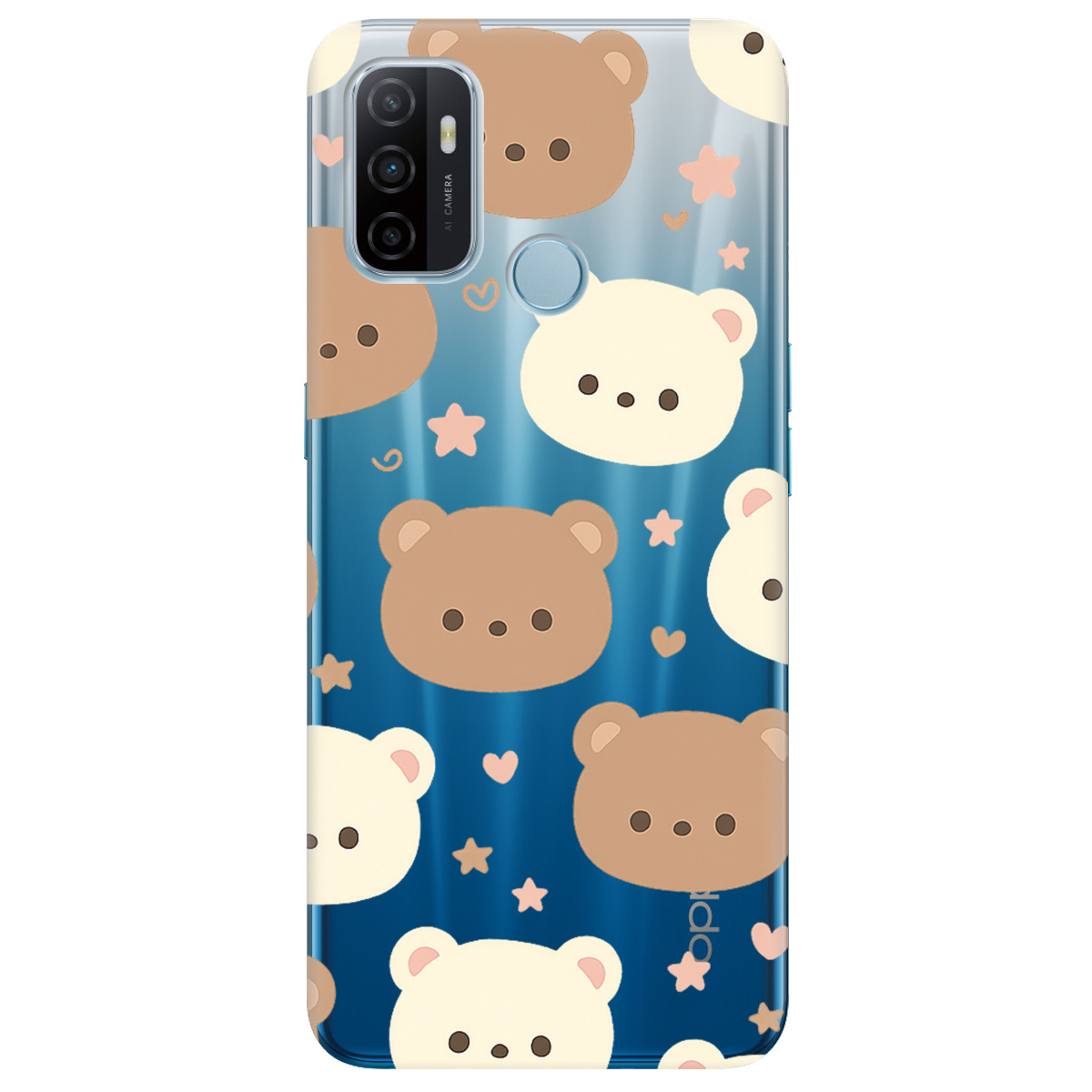 Чехол для Oppo A53/ A32/ A33 Плюшевые мишки - фото 1 - Чехлы для телефонов