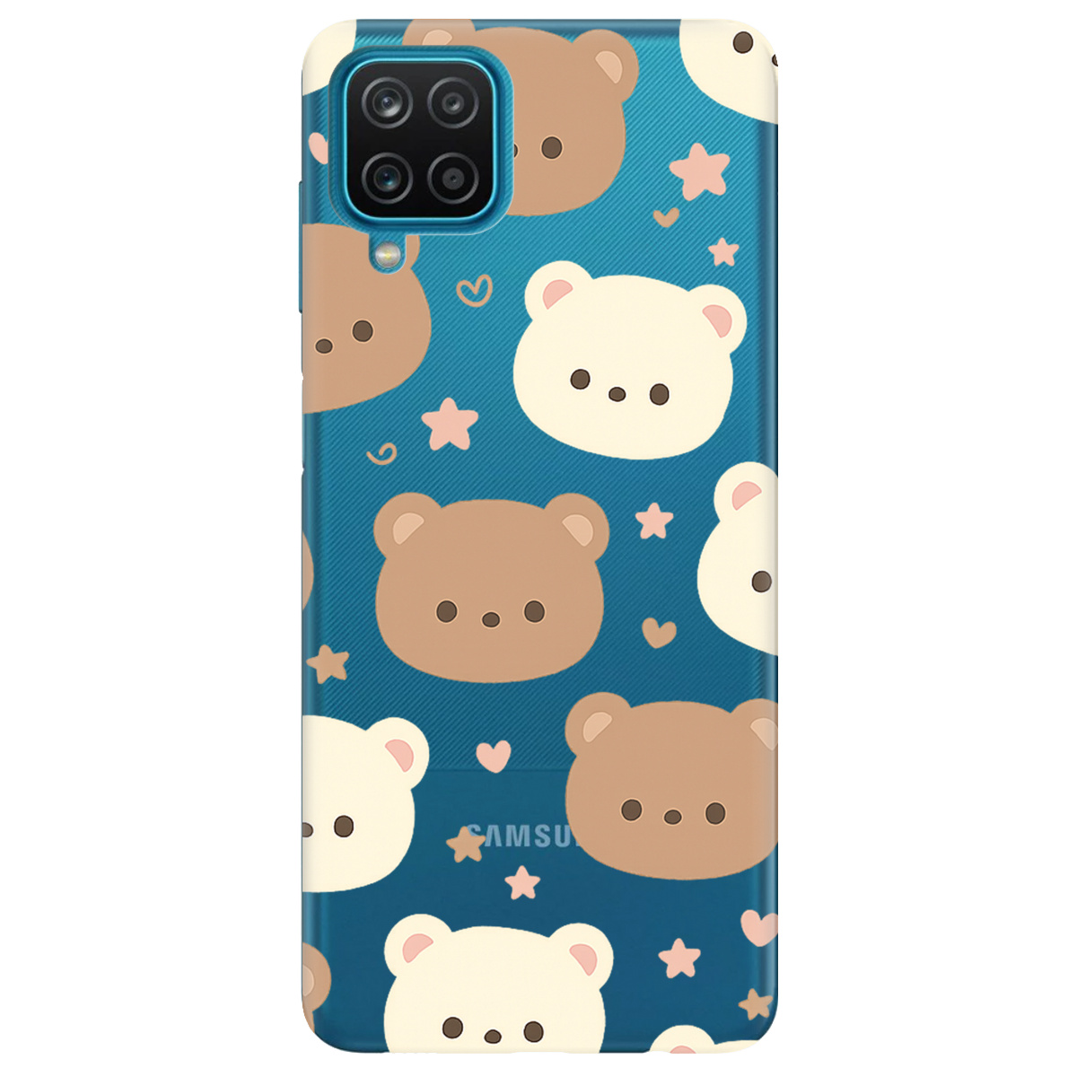 Чехол для Samsung Galaxy M12 Плюшевые мишки - фото 1 - Чехлы для телефонов