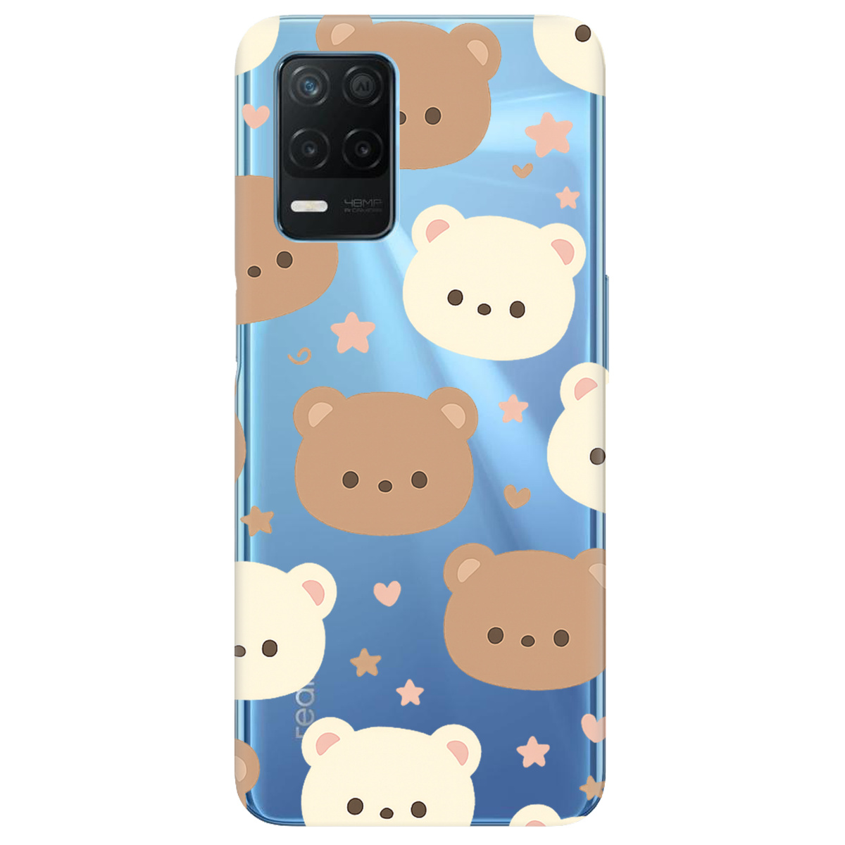 Чохол для Realme 8 Плюшеві ведмедики - фото 1 - Чохли для телефонів