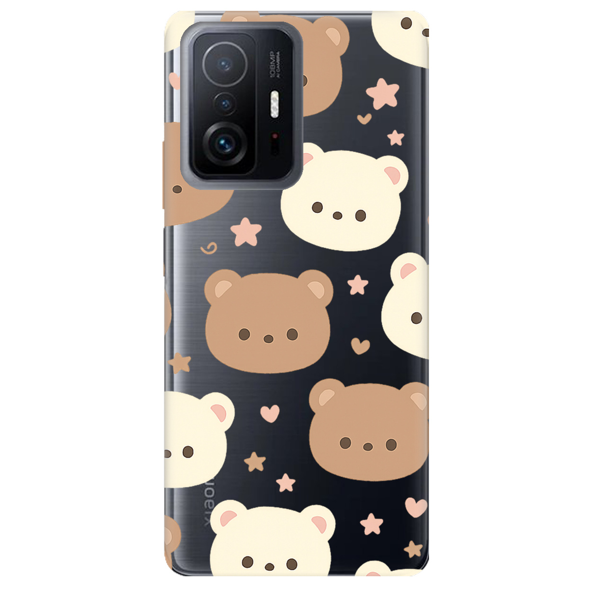 Чехол для Xiaomi 11T Pro Плюшевые мишки - фото 1 - Чехлы для телефонов