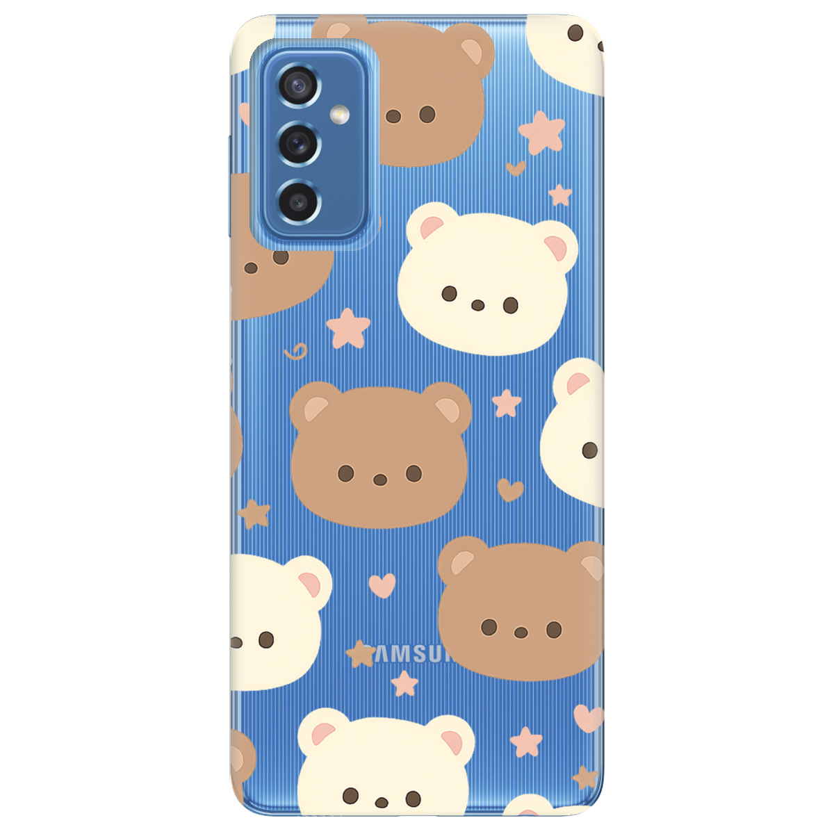 Чохол для Samsung Galaxy M52 Плюшеві ведмедики - фото 1 - Чохли для телефонів