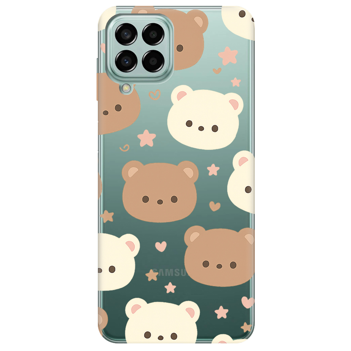 Чехол для Samsung Galaxy M33 5G Плюшевые мишки - фото 1 - Чехлы для телефонов