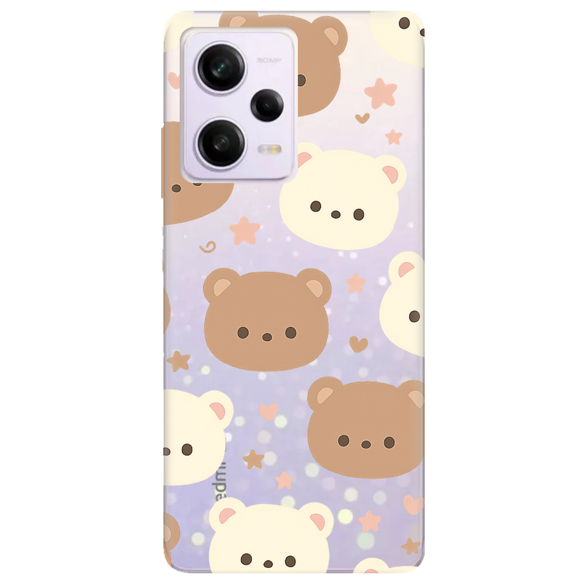 Чехол для Xiaomi Redmi Note 12 Pro 5G Плюшевые мишки - фото 1 - Чехлы для телефонов