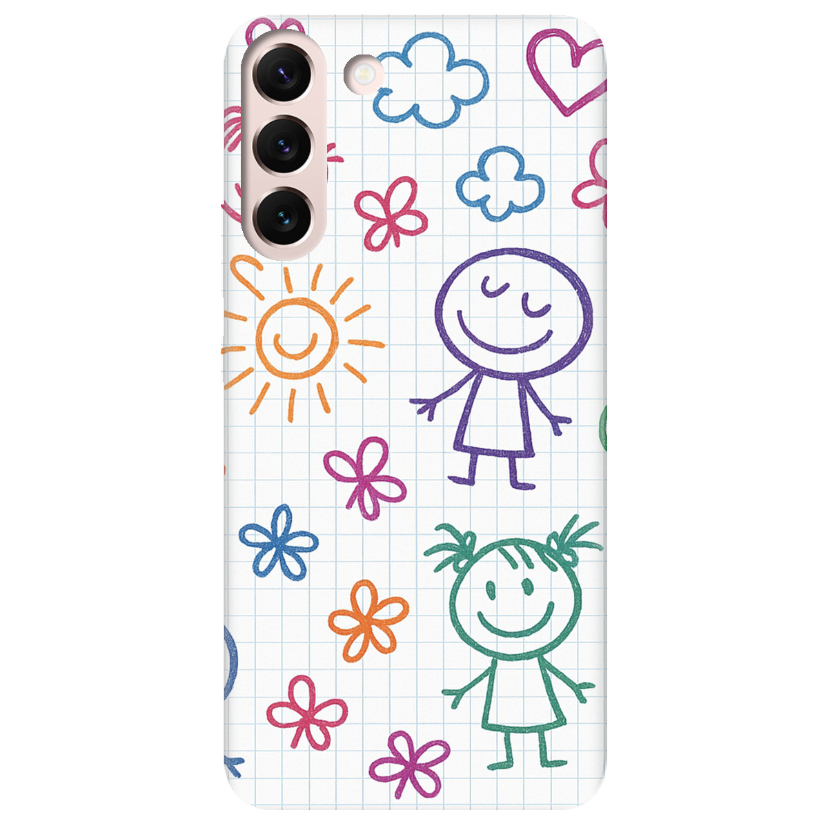 Чохол для Samsung Galaxy S22 Plus Малюнки в зошиті - фото 1 - Чохли для телефонів