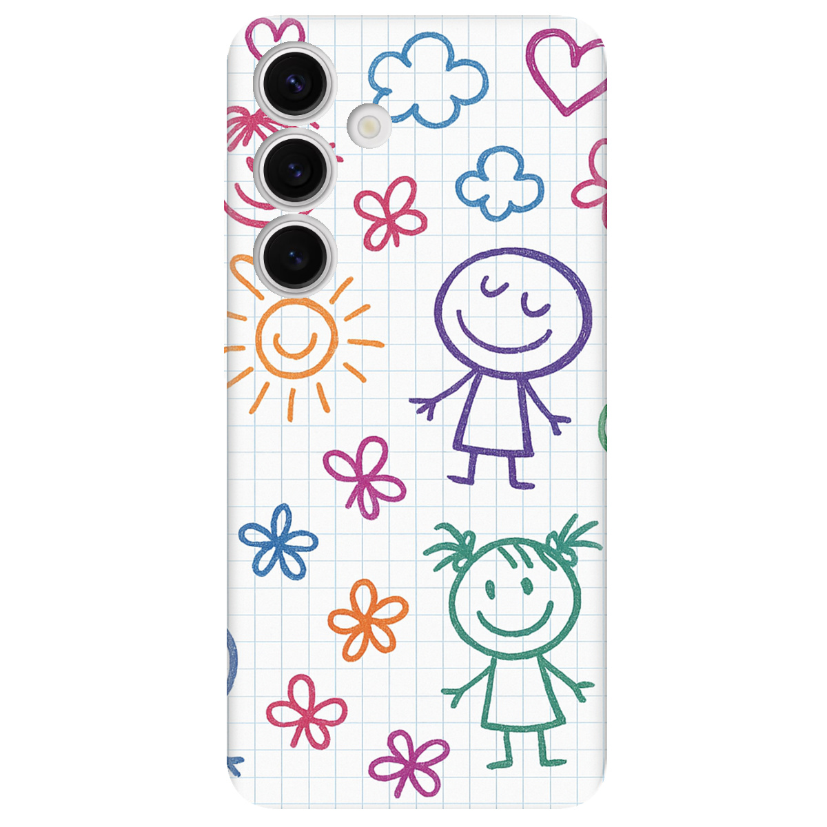 Чохол для Samsung Galaxy S25 Малюнки в зошиті - фото 1 - Чохли для телефонів