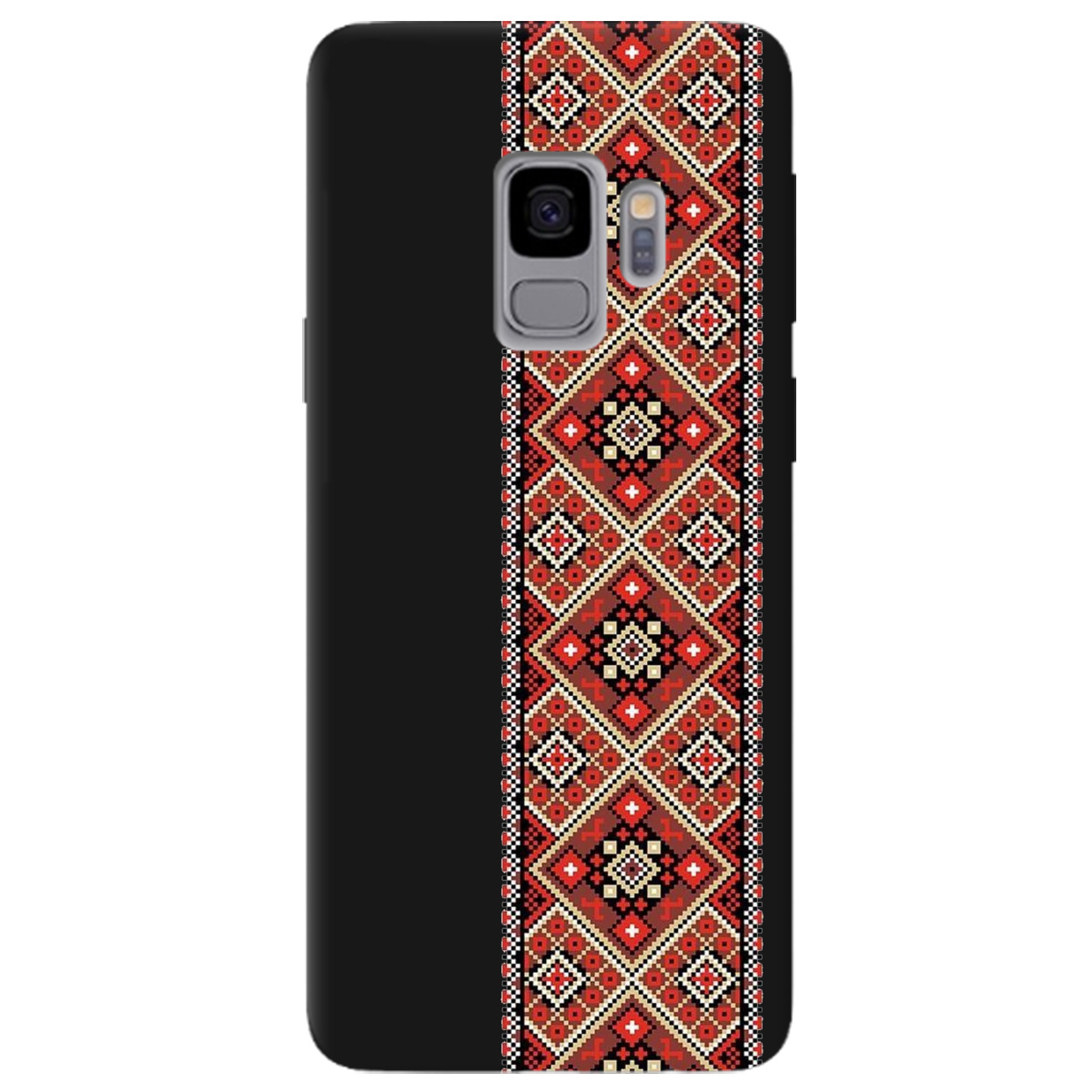 Чохол для Samsung Galaxy S9 чорний матовий soft touch Вічна традиція - фото 1 Чохол для Samsung Galaxy S9 чорний матовий soft touch Вічна традиція - фото 1 - Чохли для телефонів
