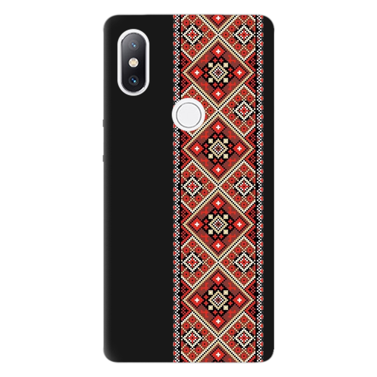 Чохол для Xiaomi Mi Mix 2S чорний матовий soft touch Вічна традиція - фото 1 - Чохли для телефонів