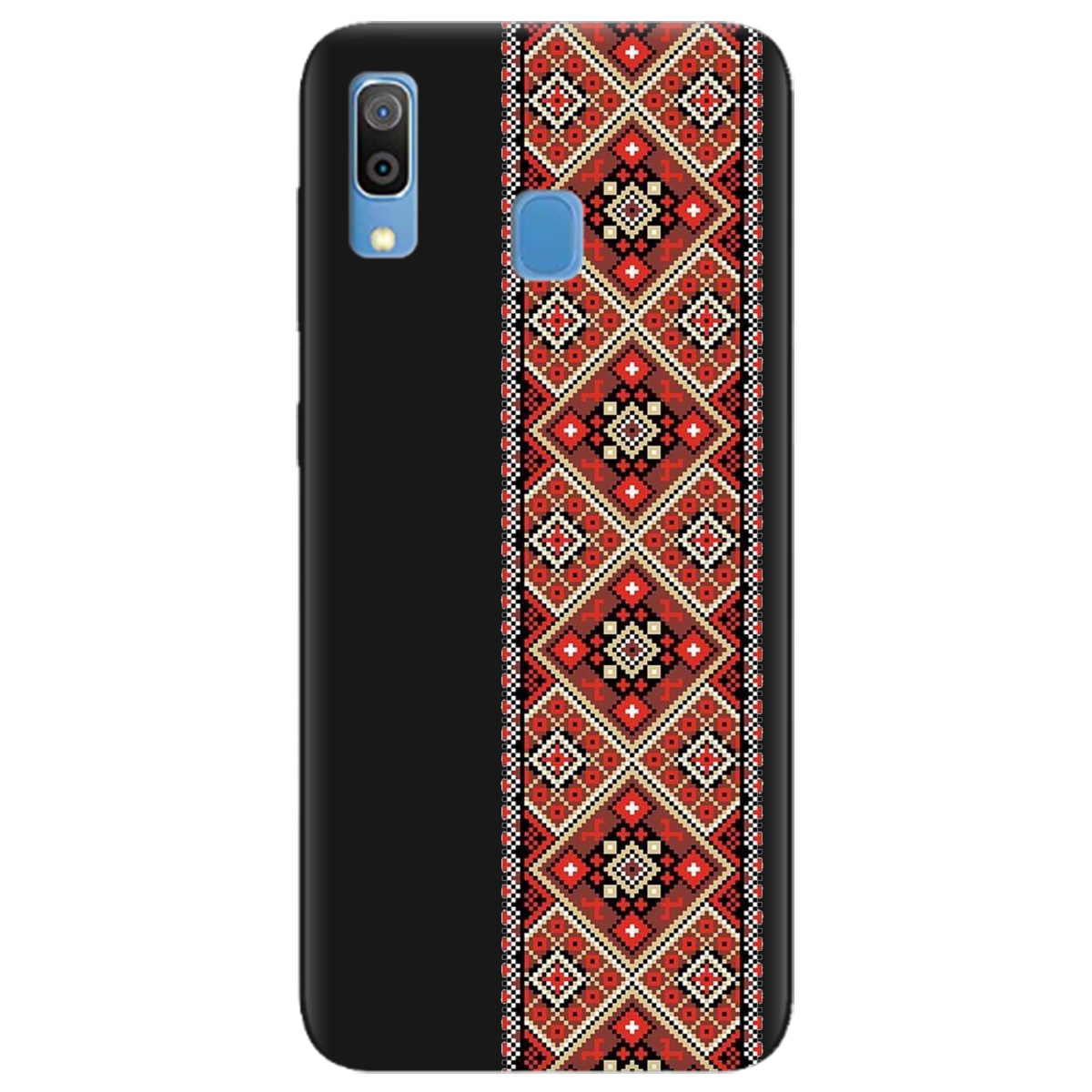 Чехол для Samsung Galaxy A30 черный матовый soft touch Вечная традиция - фото 1 - Чехлы для телефонов