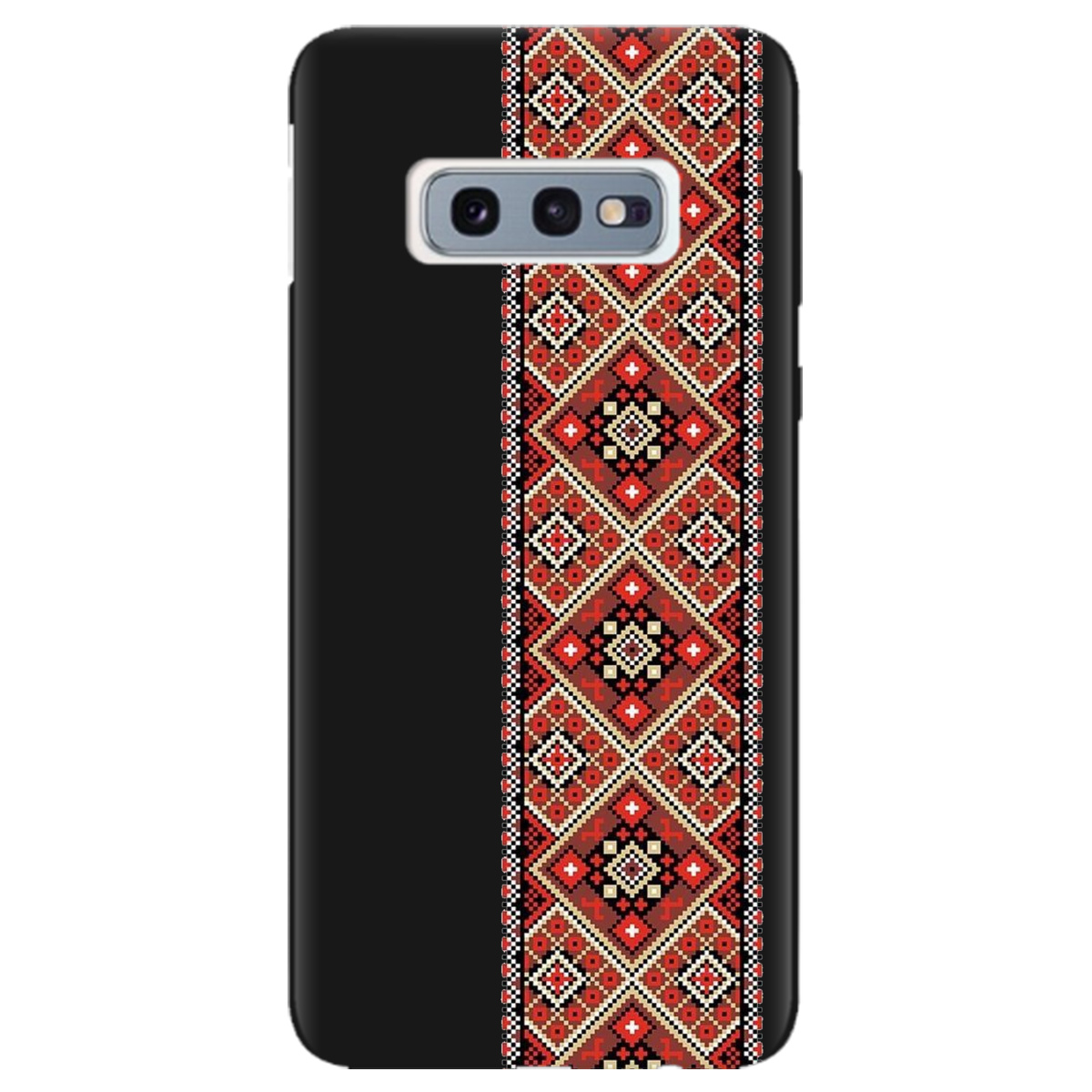 Чехол для Samsung Galaxy S10e черный матовый soft touch Вечная традиция - фото 1 - Чехлы для телефонов