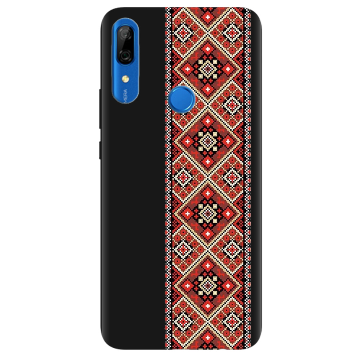 Чехол для Huawei P Smart Z черный матовый soft touch Вечная традиция - фото 1 - Чехлы для телефонов