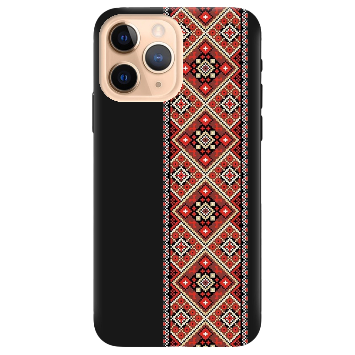 Чехол для Apple iPhone 11 Pro черный матовый soft touch Вечная традиция - фото 1 - Чехлы для телефонов