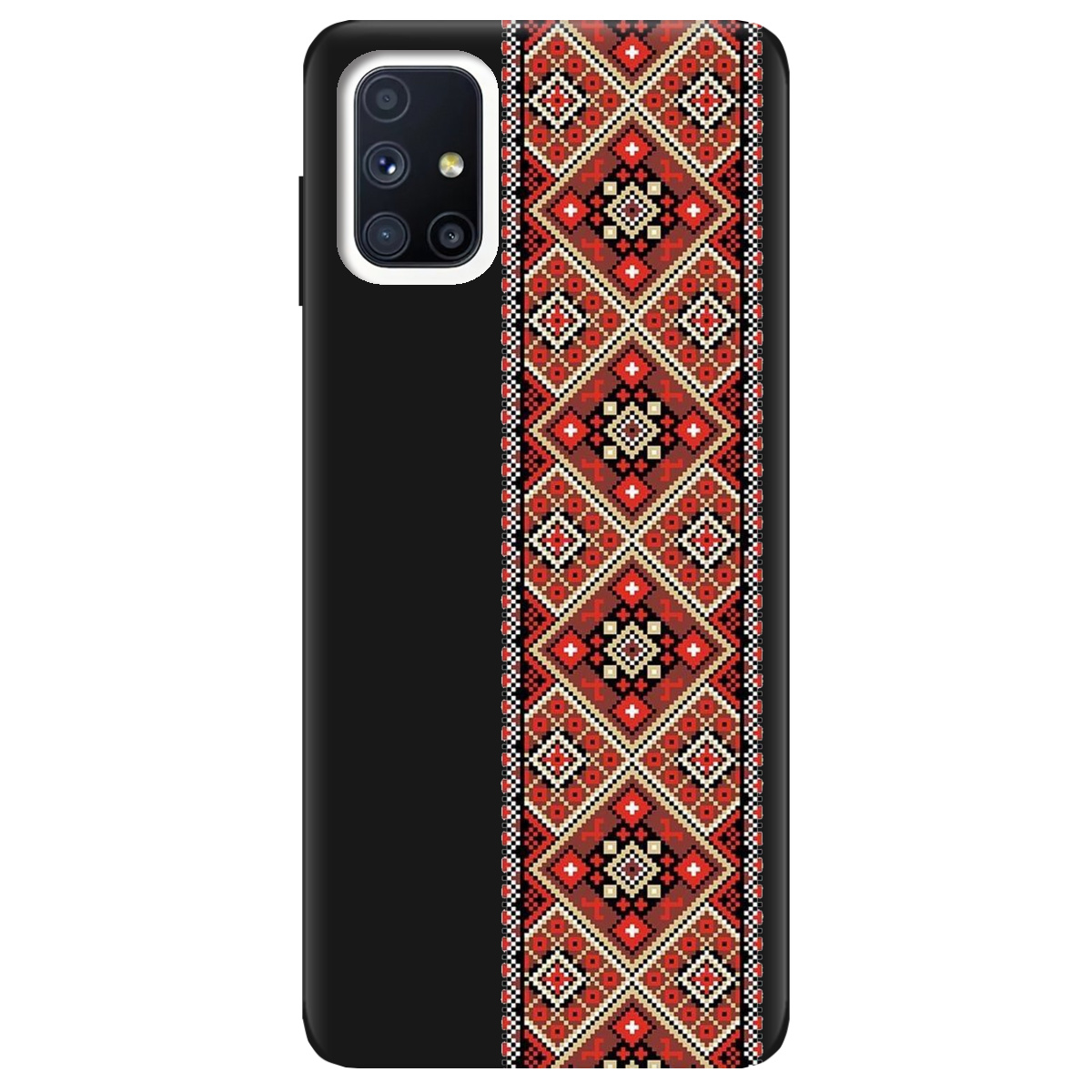 Чехол для Samsung Galaxy M51 черный матовый soft touch Вечная традиция - фото 1 - Чехлы для телефонов