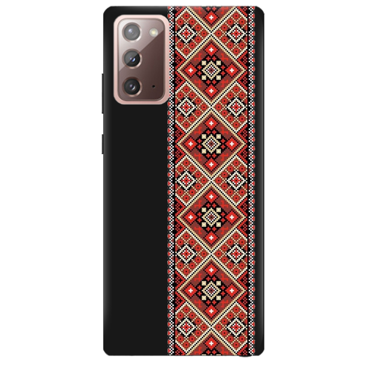 Чехол для Samsung Galaxy Note 20 черный матовый soft touch Вечная традиция - фото 1 - Чехлы для телефонов