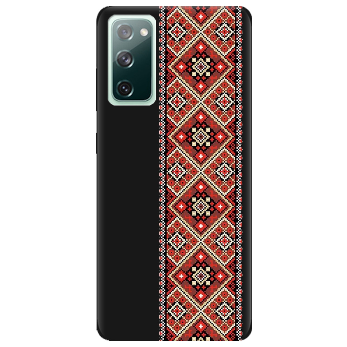 Чехол для Samsung Galaxy S20 FE черный матовый soft touch Вечная традиция - фото 1 Чехол для Samsung Galaxy S20 FE черный матовый soft touch Вечная традиция - фото 1 - Чехлы для телефонов
