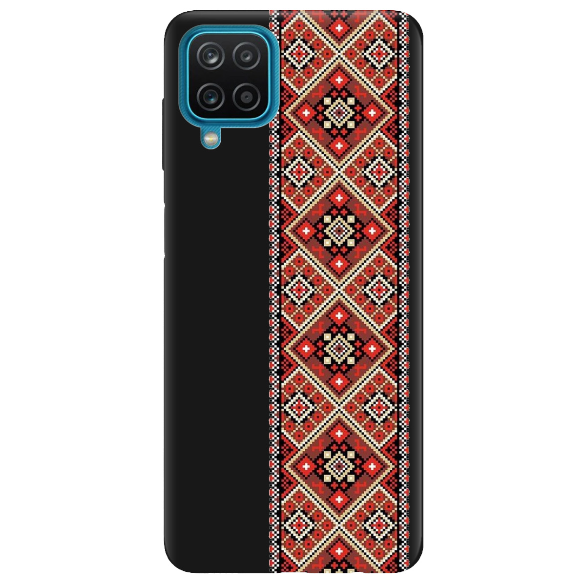 Чехол для Samsung Galaxy M12 черный матовый soft touch Вечная традиция - фото 1 - Чехлы для телефонов