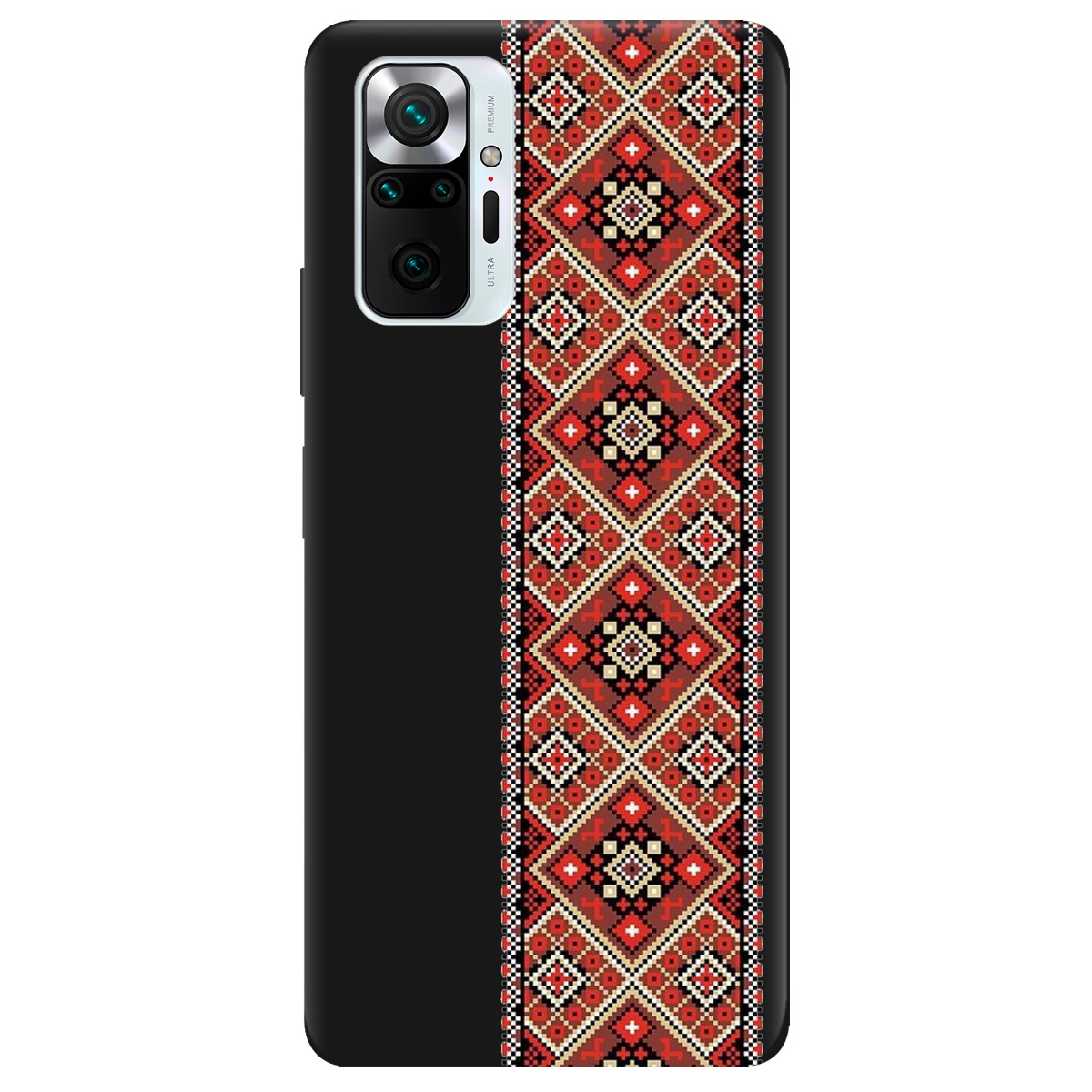 Чохол для Xiaomi Redmi Note 10 Pro чорний матовий soft touch Вічна традиція - фото 1 Чохол для Xiaomi Redmi Note 10 Pro чорний матовий soft touch Вічна традиція - фото 1 - Чохли для телефонів