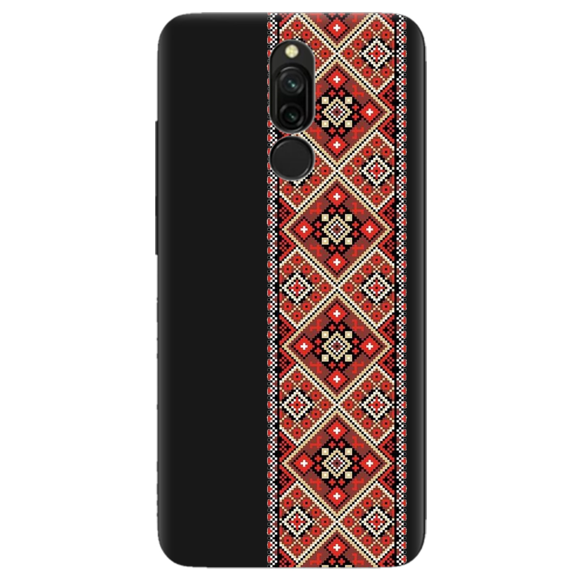Чохол для Xiaomi Redmi 8 чорний матовий soft touch Вічна традиція - фото 1 - Чохли для телефонів