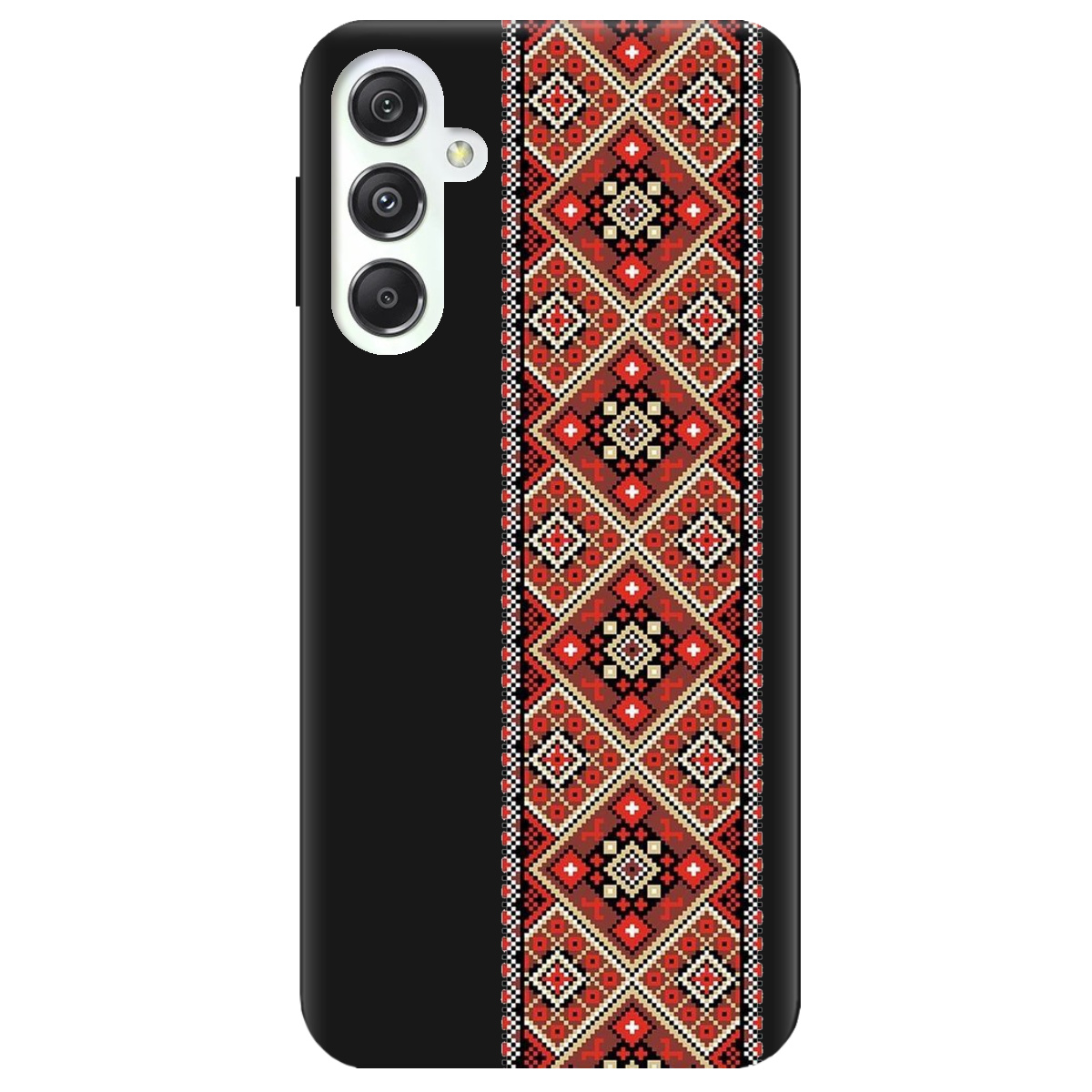 Чохол для Samsung Galaxy M34 5G чорний матовий soft touch Вічна традиція - фото 1 - Чохли для телефонів