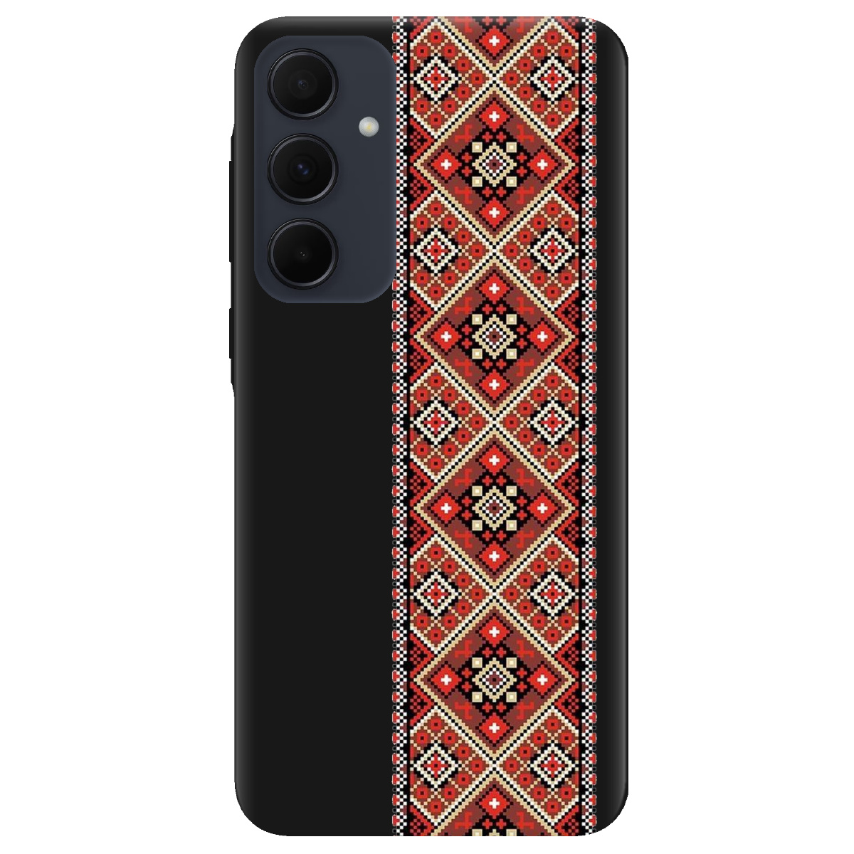 Чехол для Samsung Galaxy A35 черный матовый soft touch Вечная традиция - фото 1 - Чехлы для телефонов