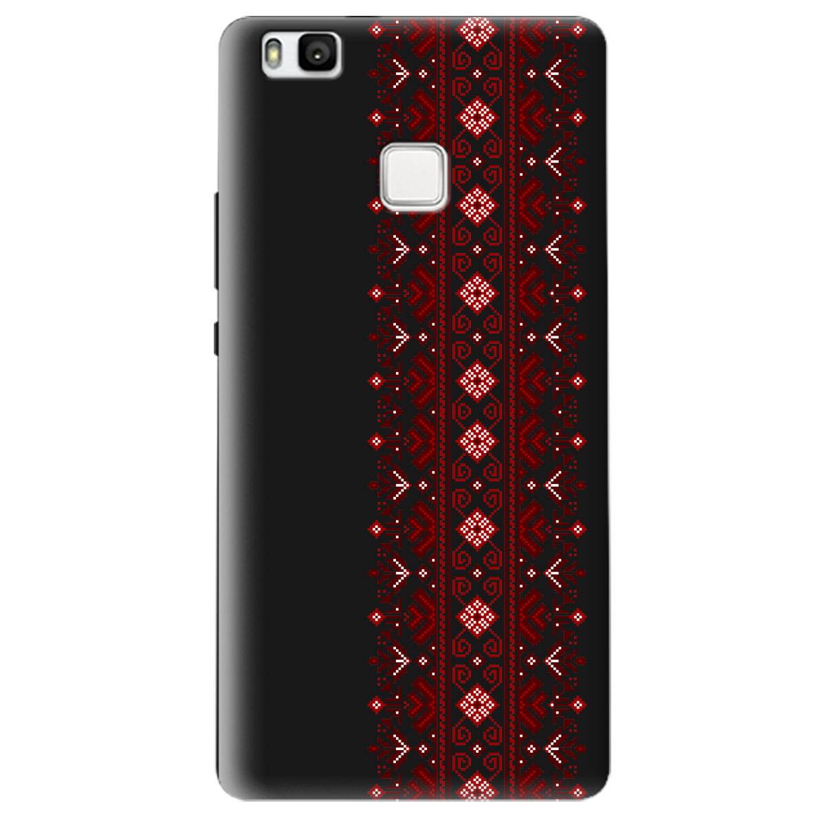 Чохол для Huawei P9 Lite чорний матовий soft touch Хрестики долі - фото 1 - Чохли для телефонів