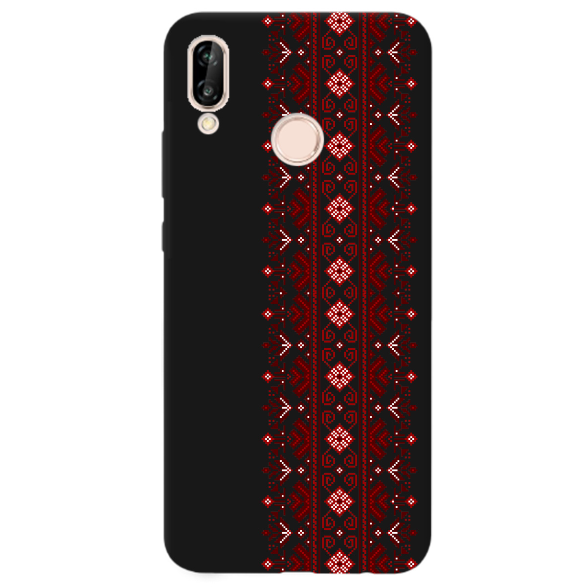 Чехол для Huawei P20 Lite черный матовый soft touch Крестики судьбы - фото 1 Чехол для Huawei P20 Lite черный матовый soft touch Крестики судьбы - фото 1 - Чехлы для телефонов