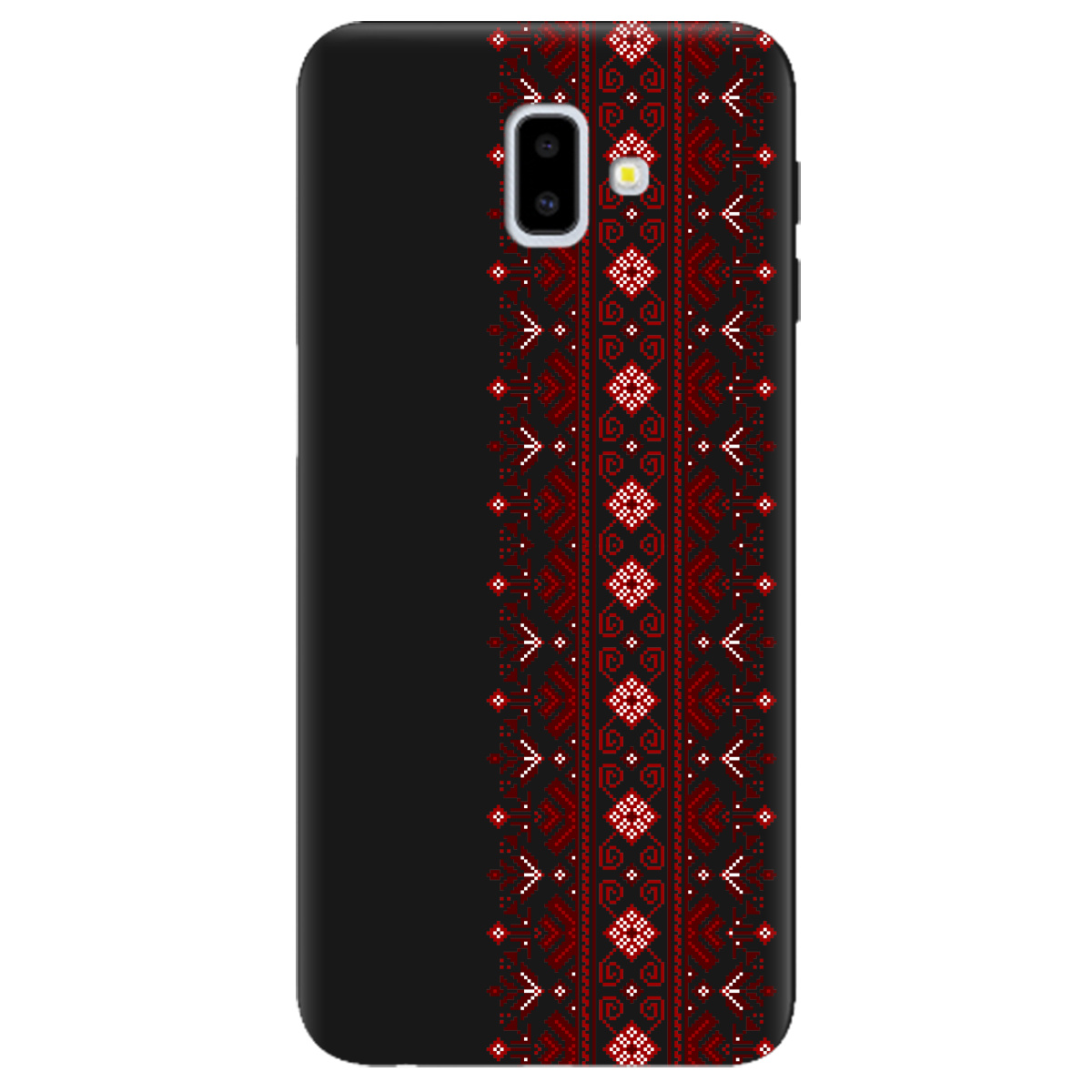 Чехол для Samsung Galaxy J6 Plus 2018 черный матовый soft touch Крестики судьбы - фото 1 Чехол для Samsung Galaxy J6 Plus 2018 черный матовый soft touch Крестики судьбы - фото 1 - Чехлы для телефонов