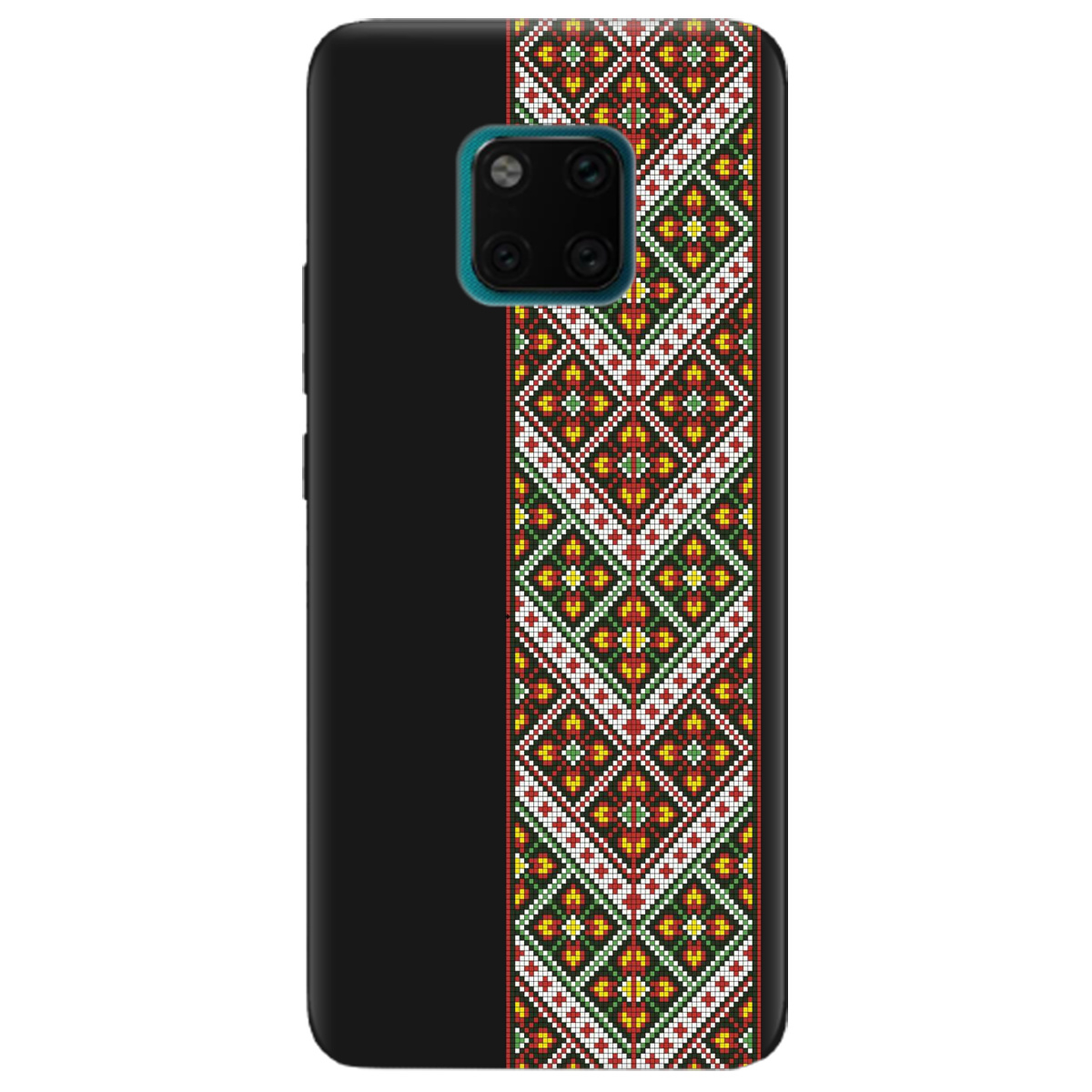 Чехол для Huawei Mate 20 Pro черный матовый soft touch Карпатский оберег - фото 1 - Чехлы для телефонов