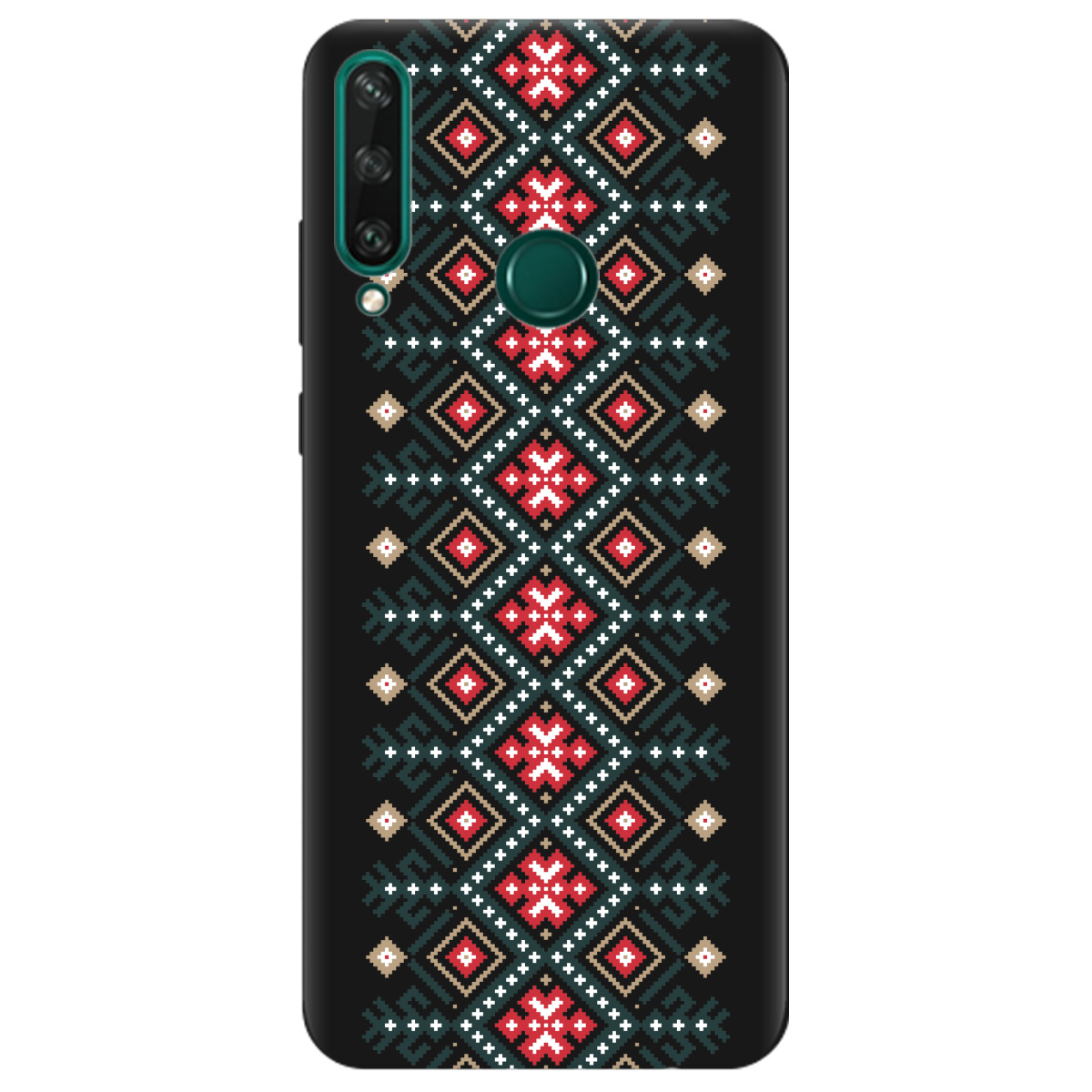 Чохол для Huawei Y6p чорний матовий soft touch Стежка предків - фото 1 Чохол для Huawei Y6p чорний матовий soft touch Стежка предків - фото 1 - Чохли для телефонів