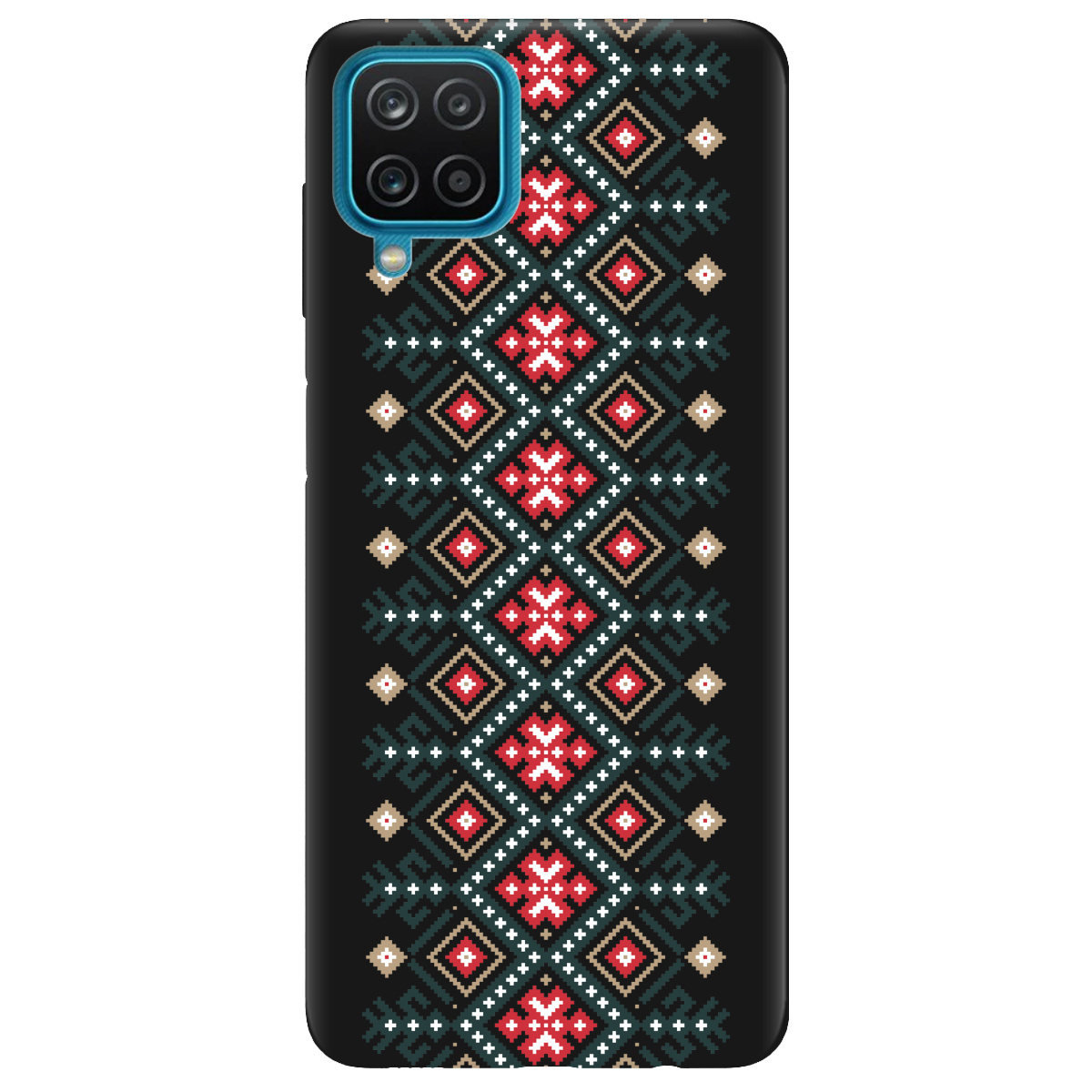 Чехол для Samsung Galaxy M12 черный матовый soft touch Тропа предков - фото 1 Чехол для Samsung Galaxy M12 черный матовый soft touch Тропа предков - фото 1 - Чехлы для телефонов