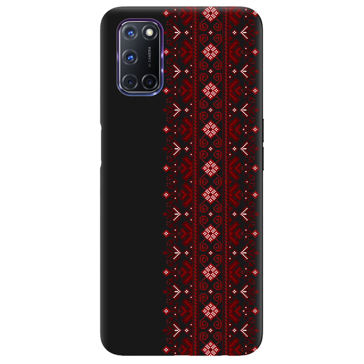 Чохол для Oppo A52/ A72/ A92 чорний матовий soft touch Хрестики долі - фото 1 Чохол для Oppo A52/ A72/ A92 чорний матовий soft touch Хрестики долі - фото 1 - Чохли для телефонів