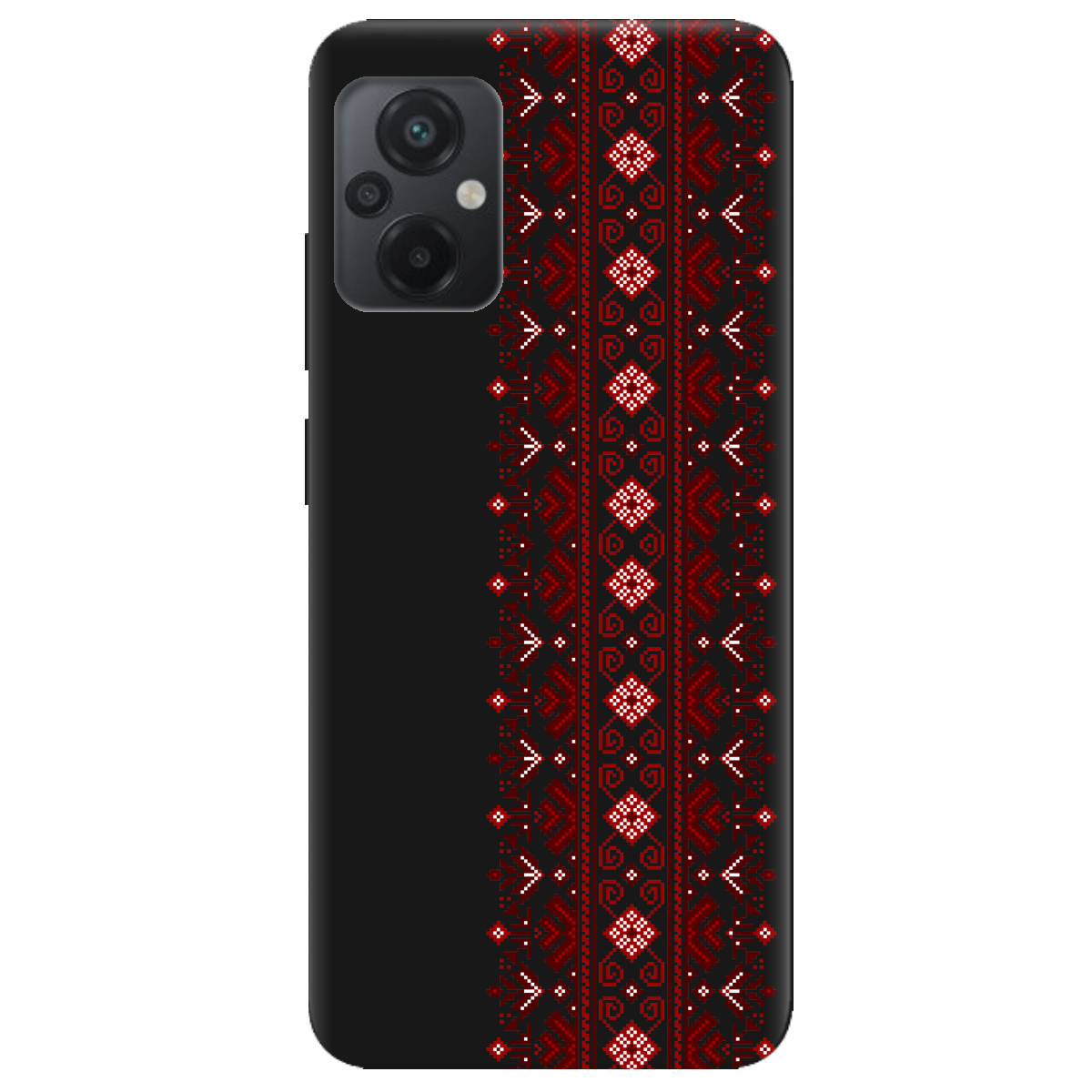 Чохол для Xiaomi Poco M5 чорний матовий soft touch Хрестики долі - фото 1 - Чохли для телефонів