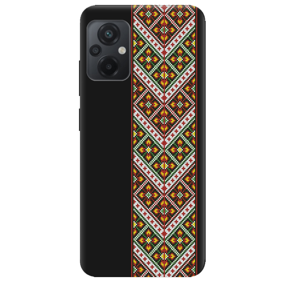 Чехол для Xiaomi Poco M5 черный матовый soft touch Карпатский оберег - фото 1 Чехол для Xiaomi Poco M5 черный матовый soft touch Карпатский оберег - фото 1 - Чехлы для телефонов