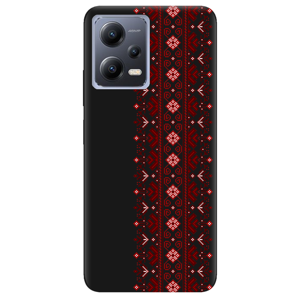 Чехол для Xiaomi Redmi Note 12 5G черный матовый soft touch Крестики судьбы - фото 1 Чехол для Xiaomi Redmi Note 12 5G черный матовый soft touch Крестики судьбы - фото 1 - Чехлы для телефонов