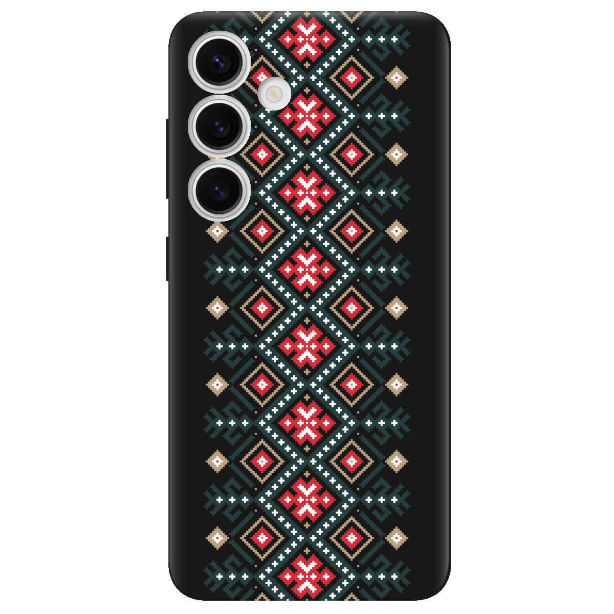 Чехол для Samsung Galaxy S24 черный матовый soft touch Тропа предков - фото 1 Чехол для Samsung Galaxy S24 черный матовый soft touch Тропа предков - фото 1 - Чехлы для телефонов