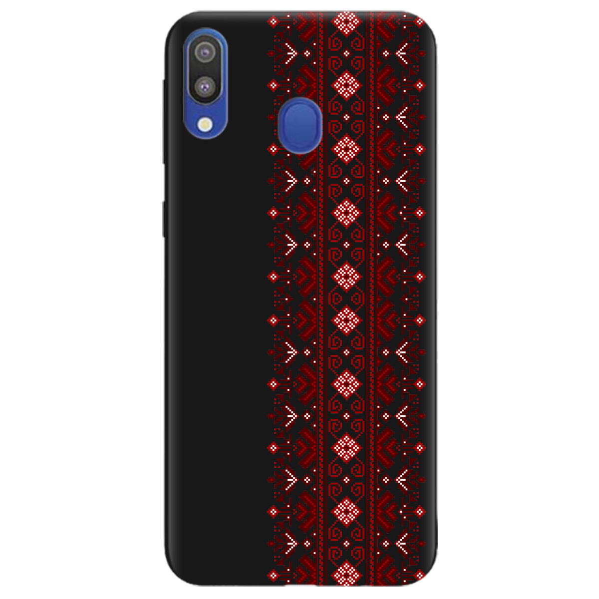 Чохол для Samsung Galaxy A20e чорний матовий soft touch Хрестики долі - фото 1 - Чохли для телефонів
