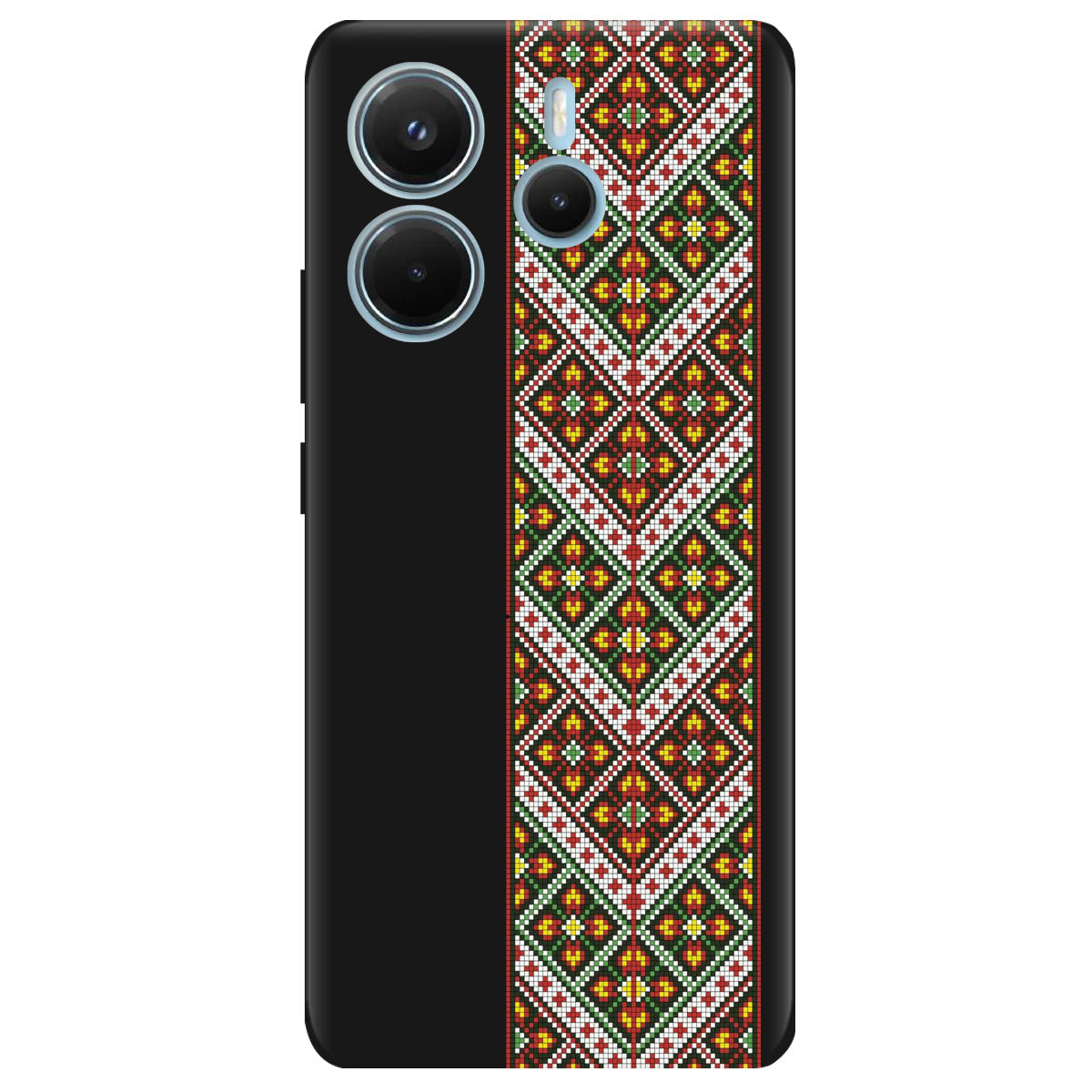 Чехол для Xiaomi Redmi Note 14 4G черный матовый soft touch Карпатский оберег - фото 1 Чехол для Xiaomi Redmi Note 14 4G черный матовый soft touch Карпатский оберег - фото 1 - Чехлы для телефонов