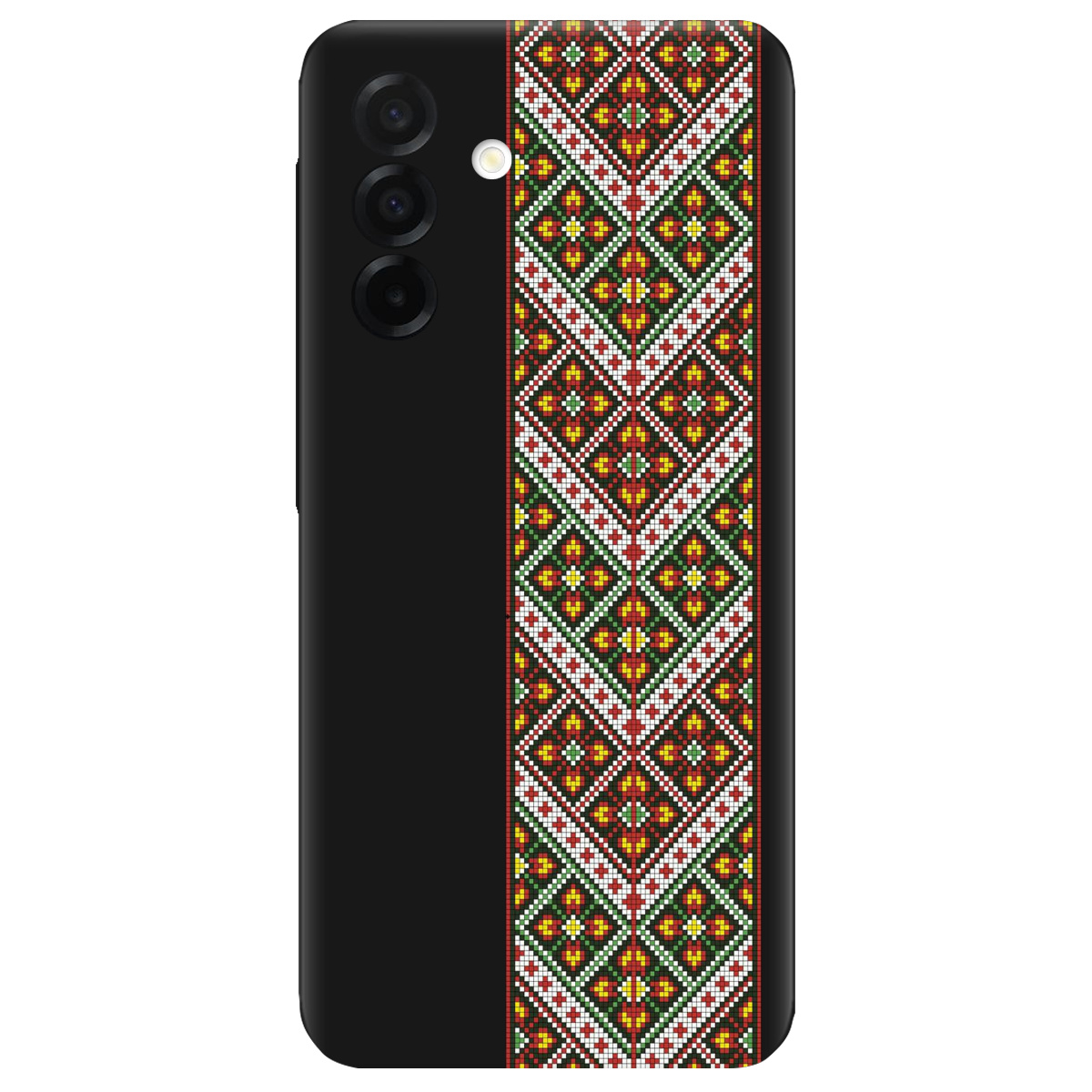 Чехол для Samsung Galaxy A26 5G черный матовый soft touch Карпатский оберег - фото 1 - Чехлы для телефонов