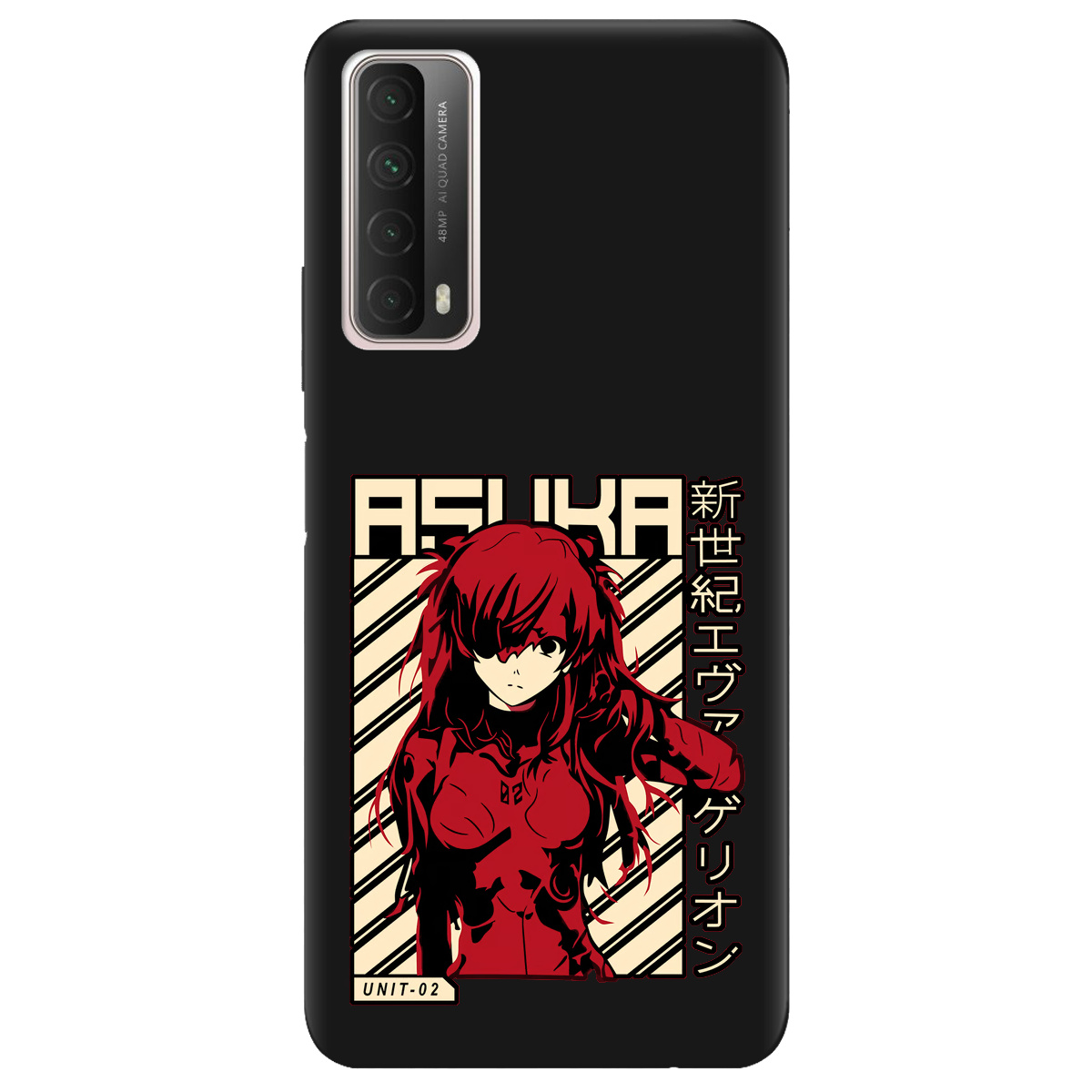 Чохол для Huawei P Smart 2021 чорний матовий soft touch Аска Ленглі - фото 1 - Чохли для телефонів