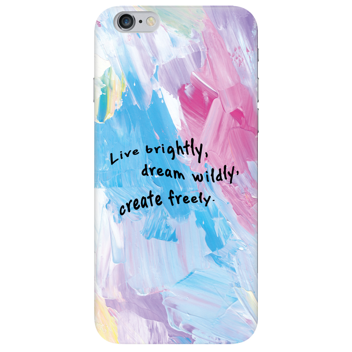 Чехол для Apple iPhone 6 / 6S Живи ярко - фото 1 - Чехлы для телефонов