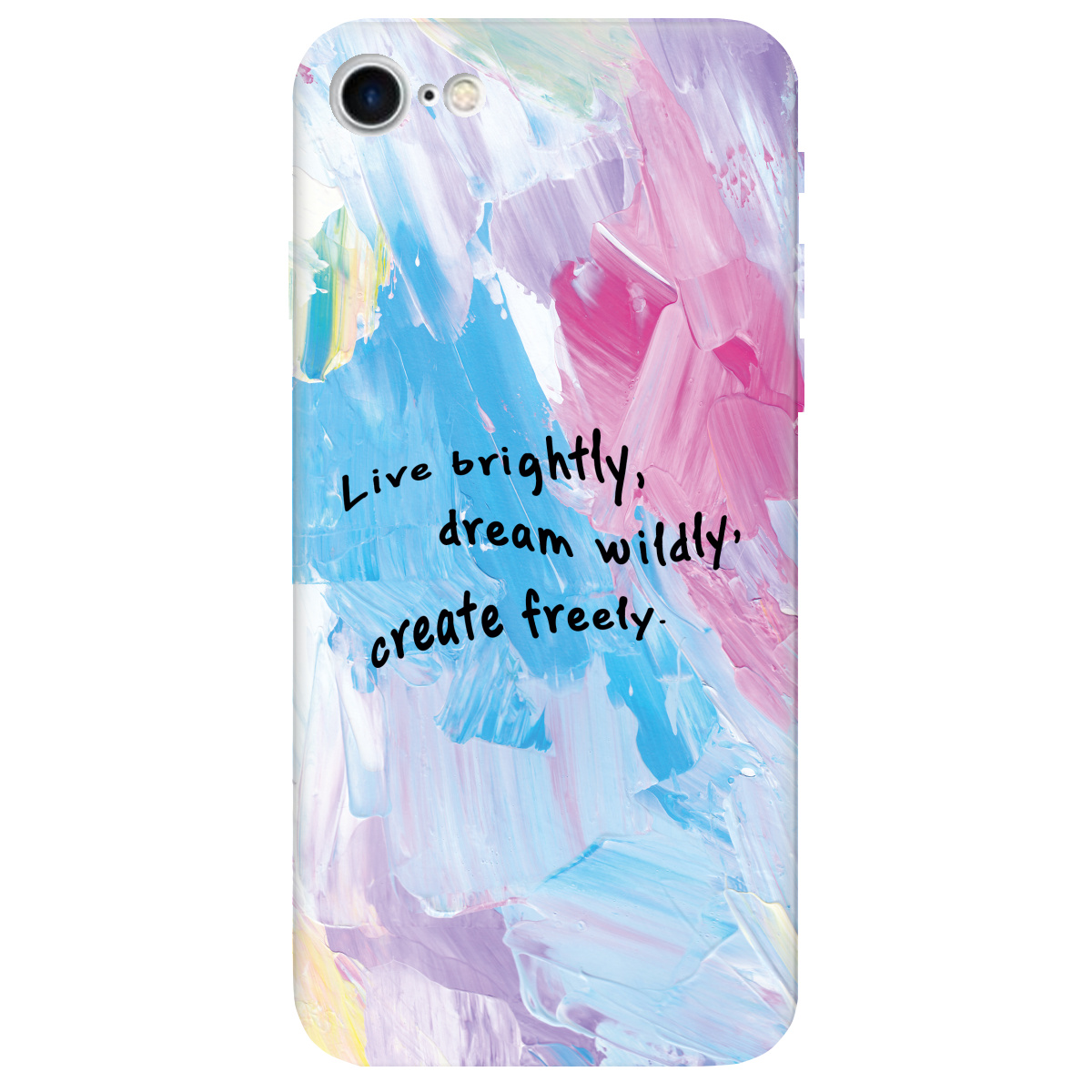 Чехол для Apple iPhone 7 Живи ярко - фото 1 - Чехлы для телефонов