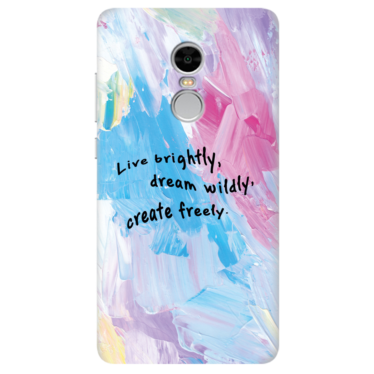 Чехол для Xiaomi Redmi Note 4 Живи ярко - фото 1 - Чехлы для телефонов